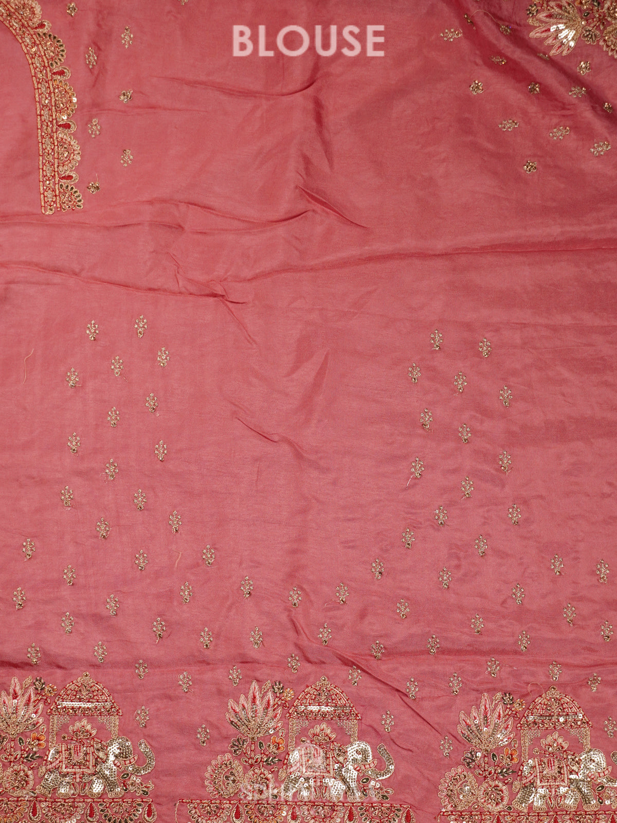 Pink Designer Saree