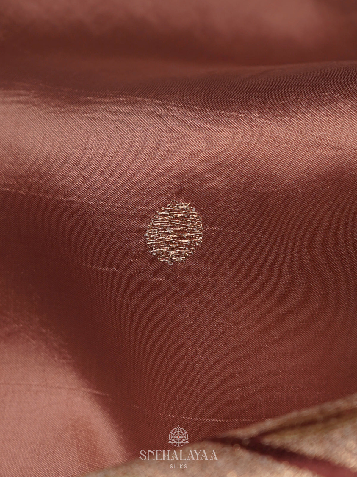 Pink Raw Silk Embroidery Saree