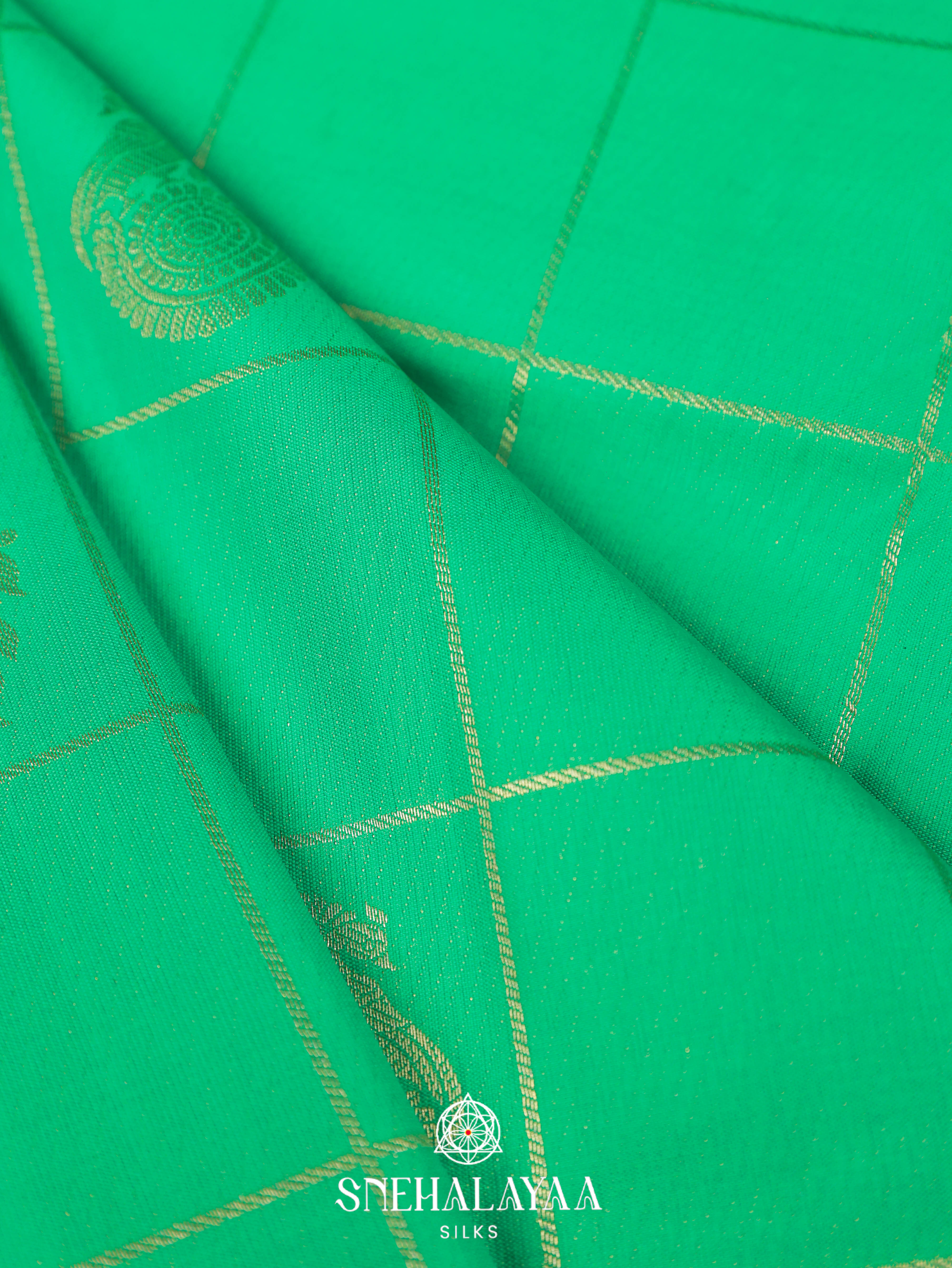 Green Art Silk Saree