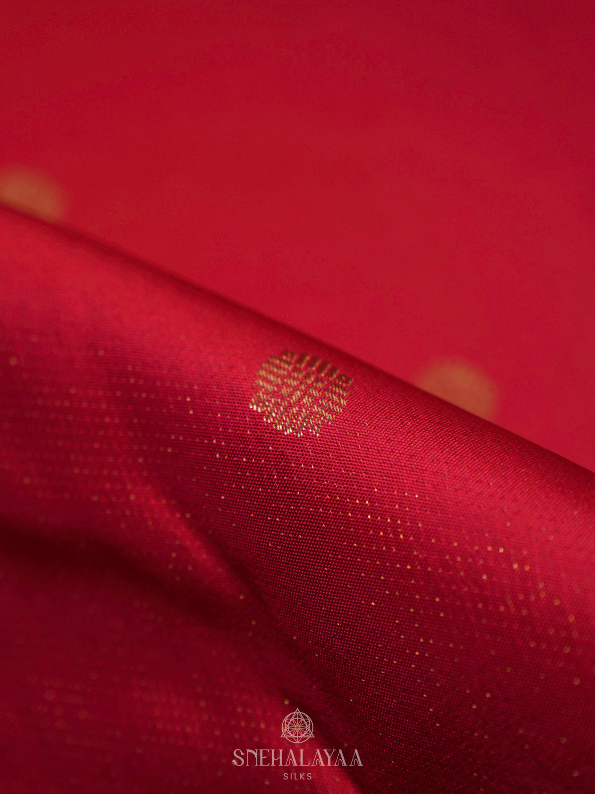 Terracotta Orange Kanjivaram Silk Saree