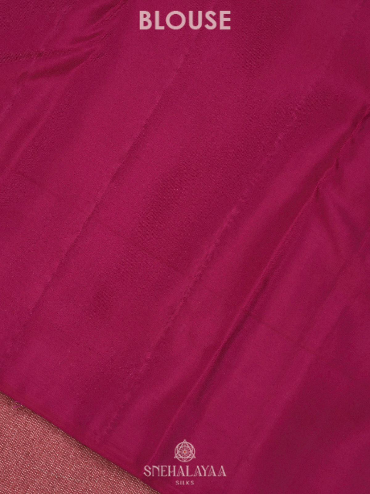 Magenta Kanjivaram Silk Saree