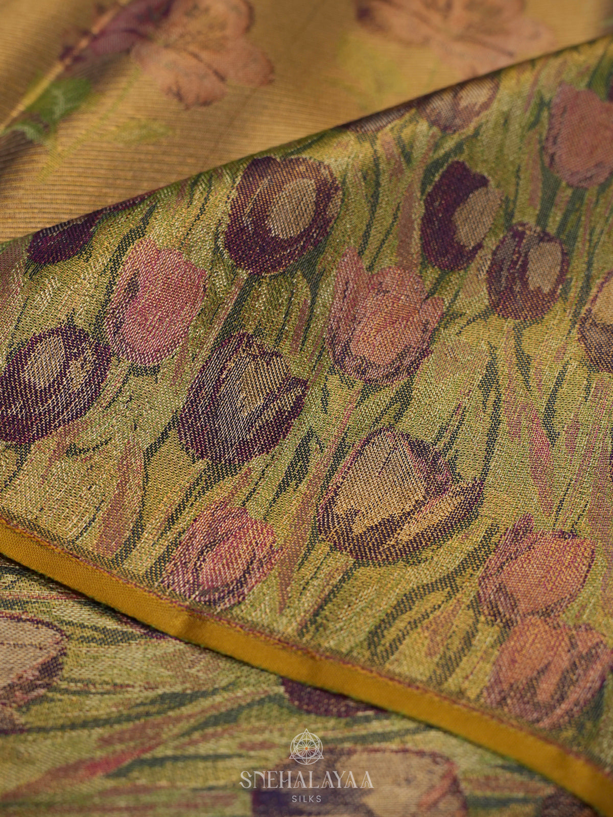 Green Kanjivaram Silk Saree