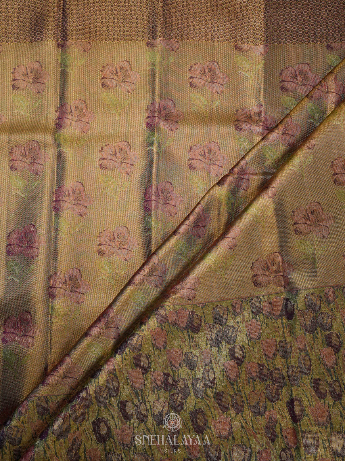 Green Kanjivaram Silk Saree
