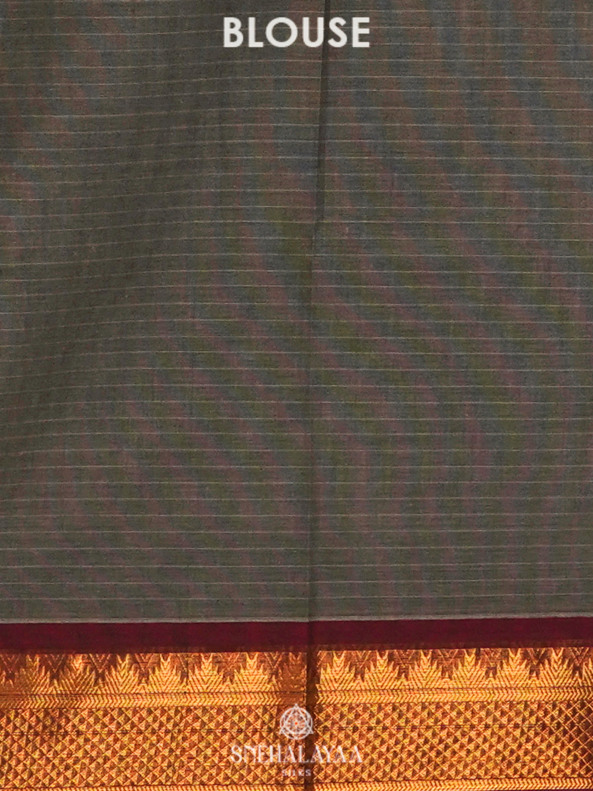 Grey Kanchi Cotton Saree