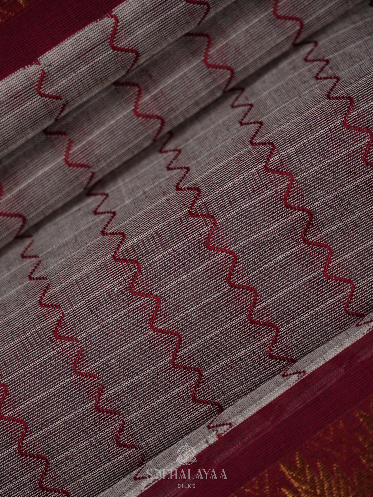 Grey Kanchi Cotton Saree