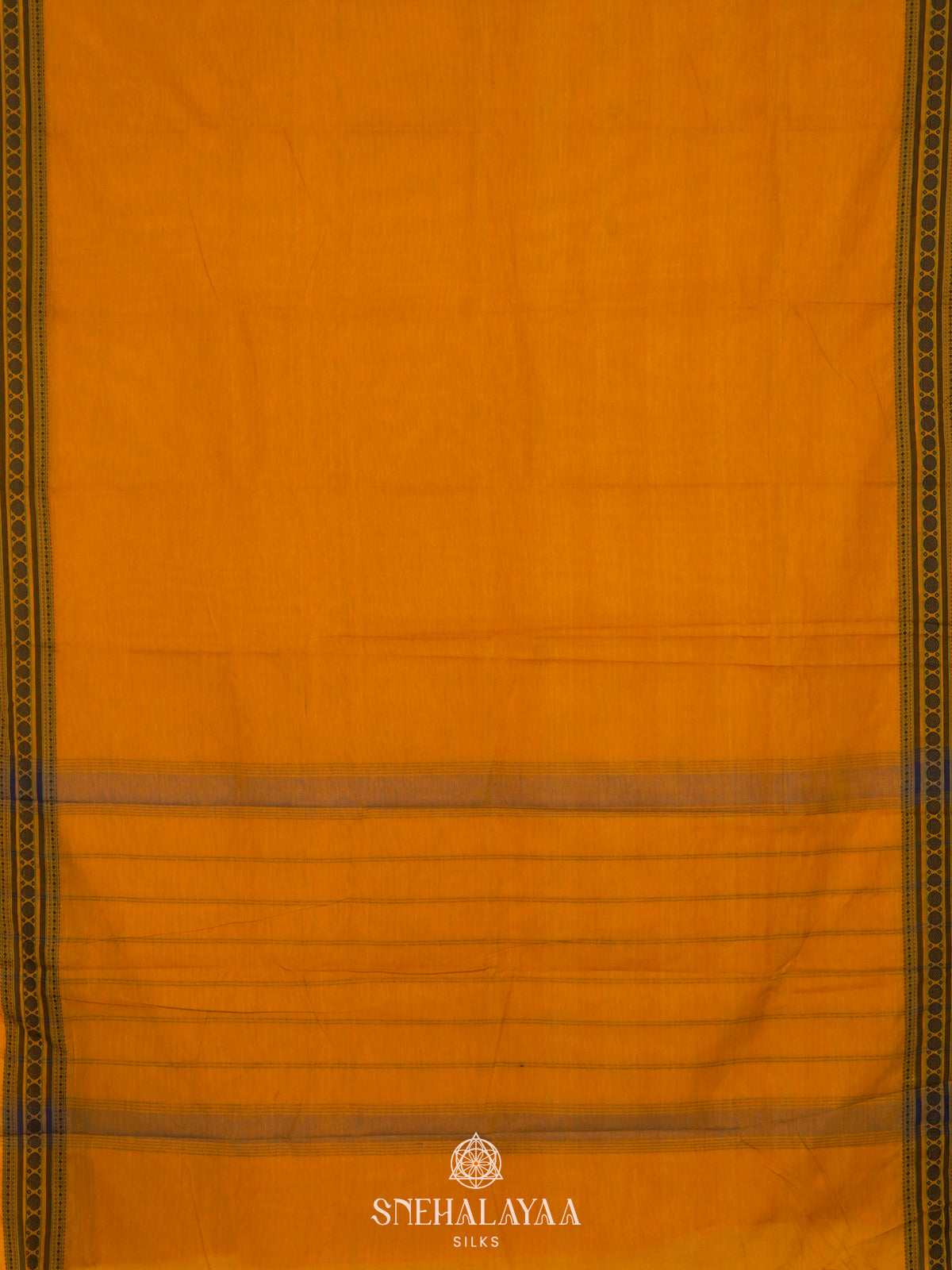 Mango Yellow Kanchi Cotton Saree