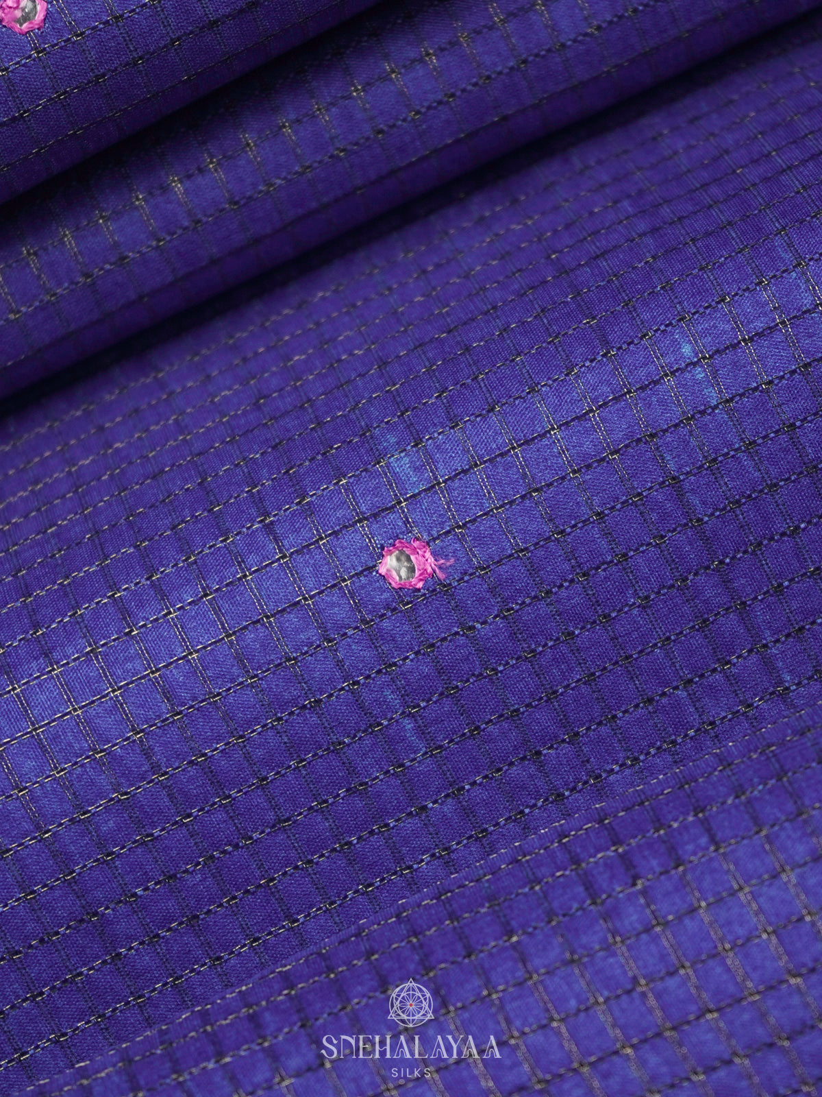 Purple Tussar Saree