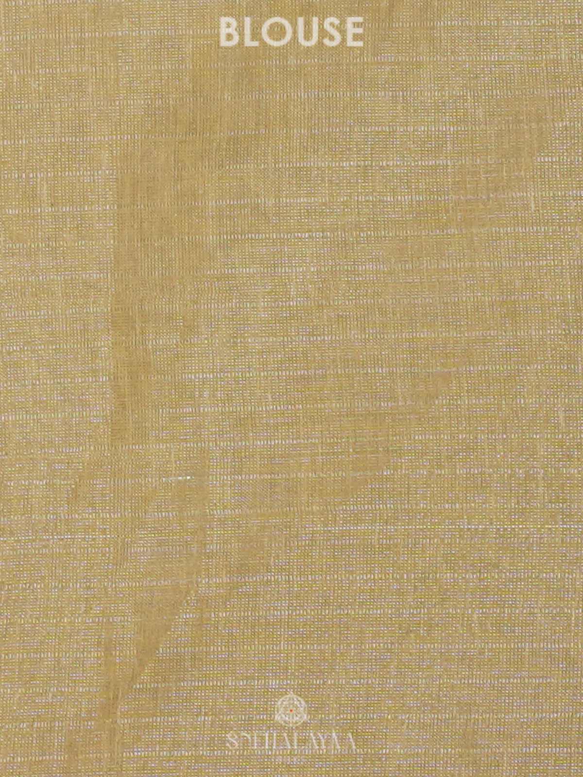 Pale Yellow Linen Cotton Saree