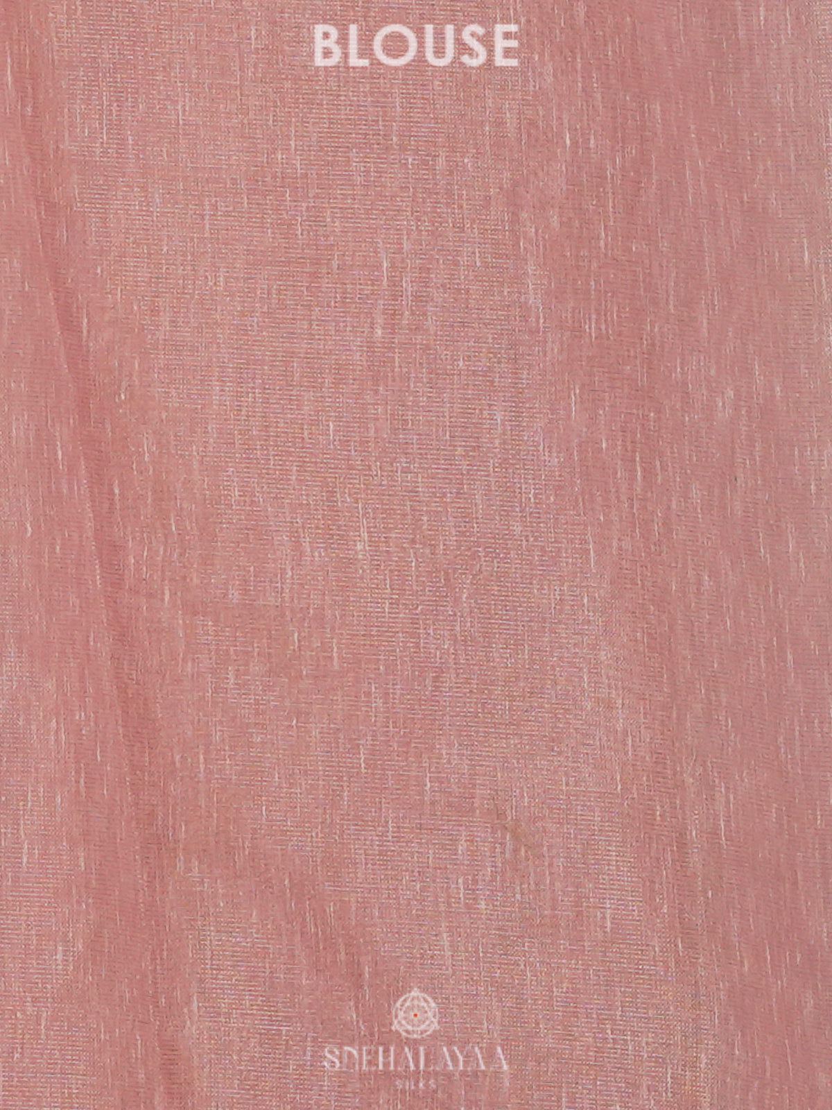 Pink Linen Cotton Saree