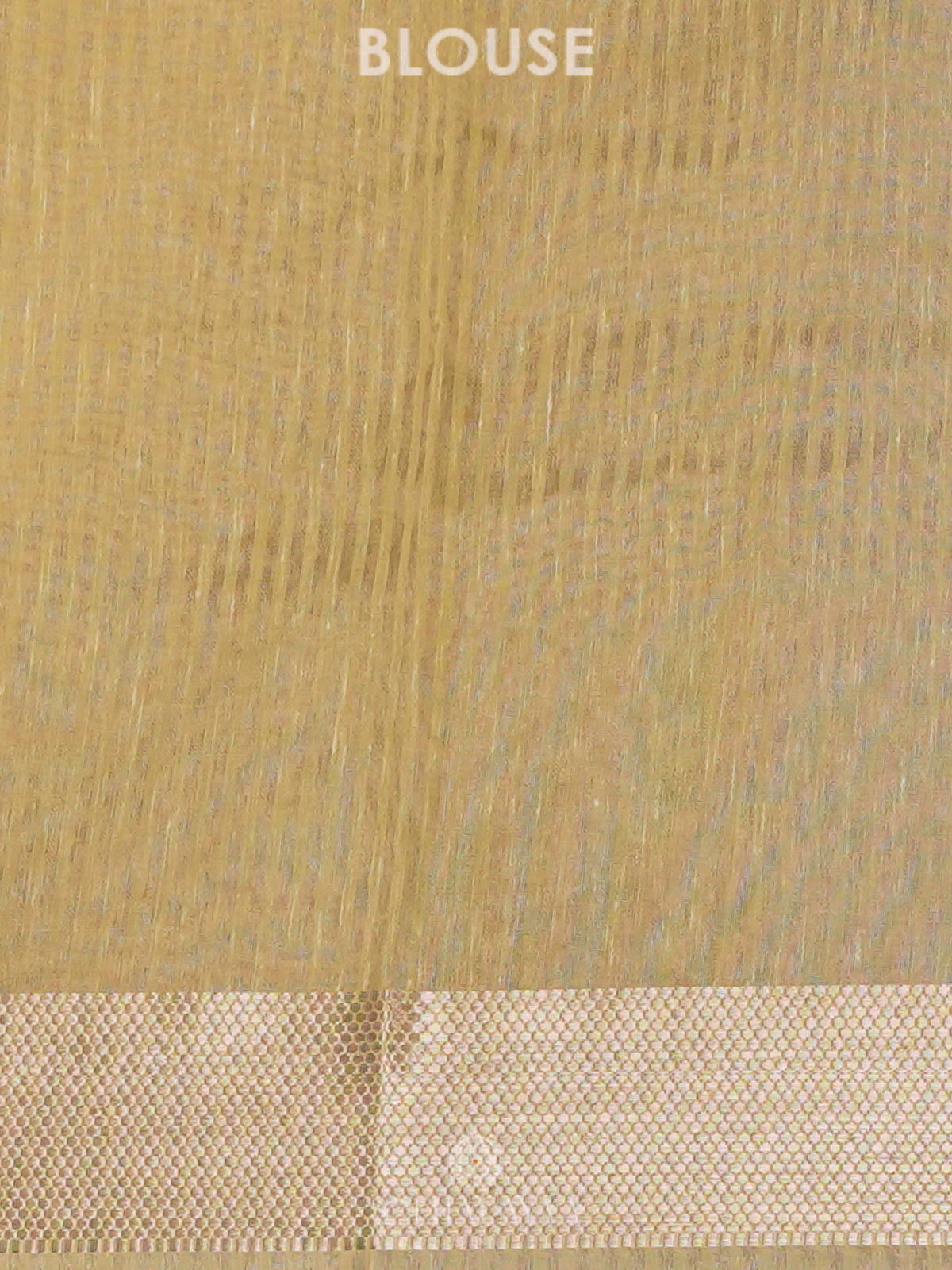 Mango Yellow Linen Cotton Saree