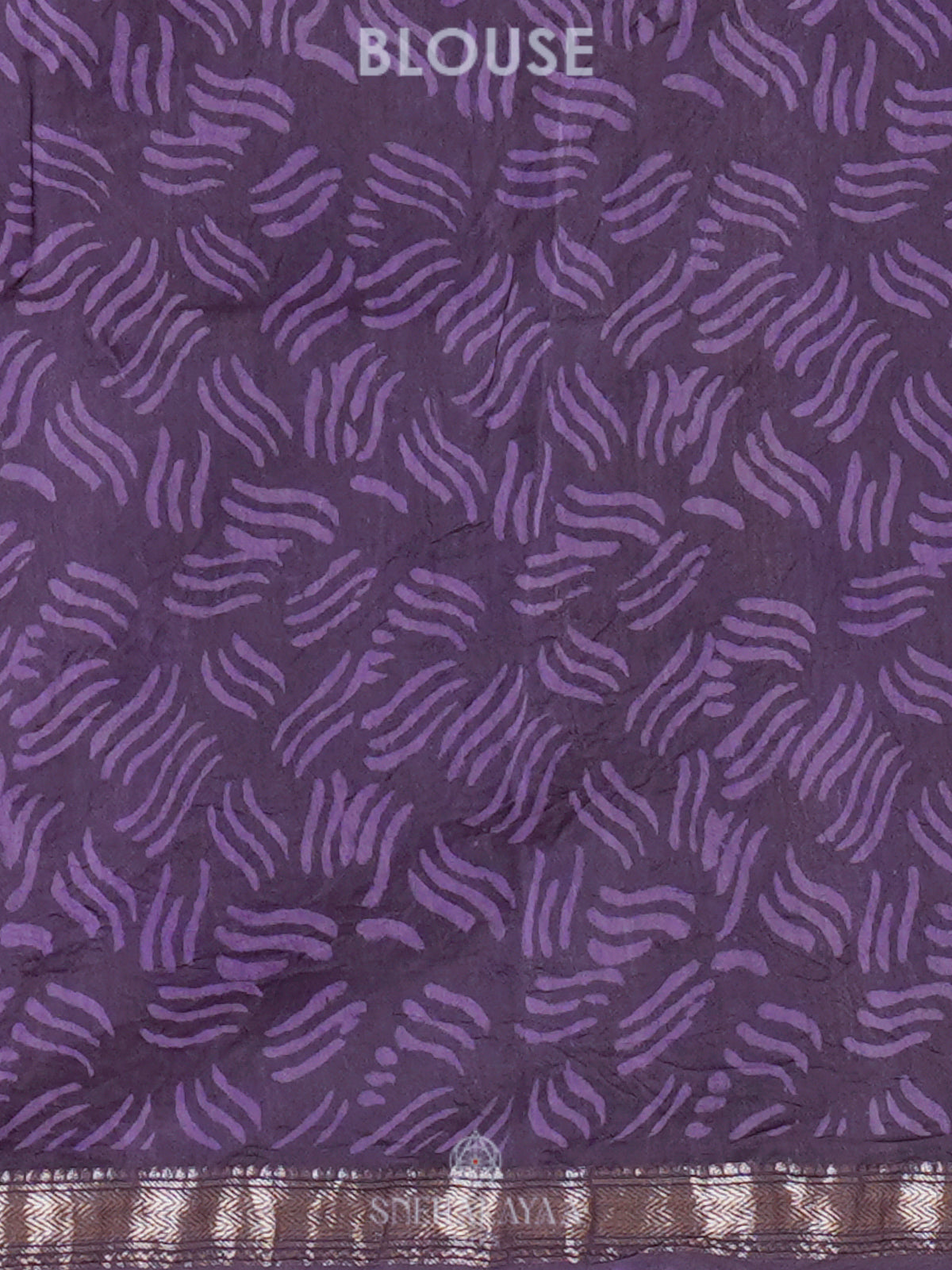 Purple Chanderi Saree