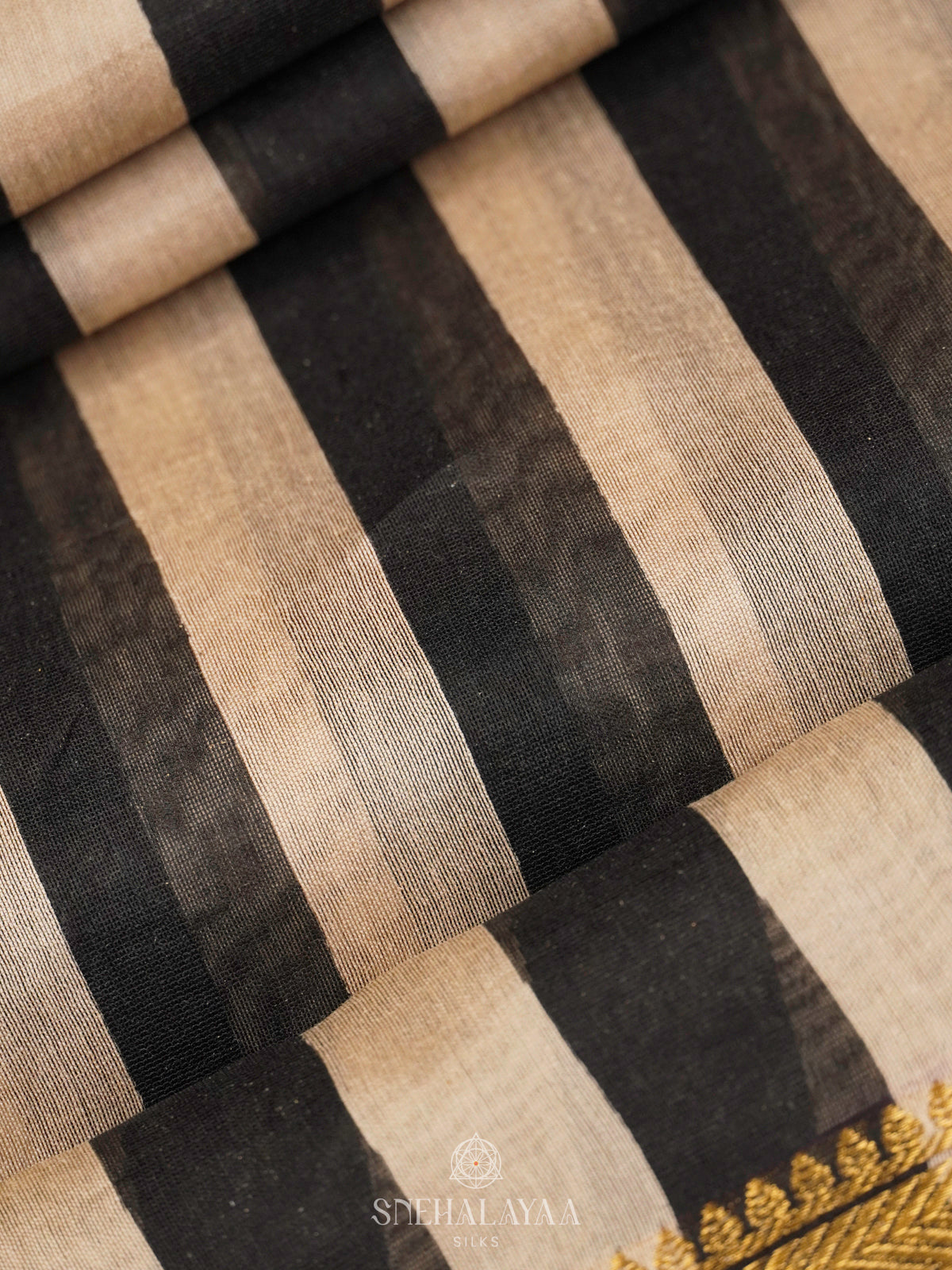 Off White Chanderi Saree