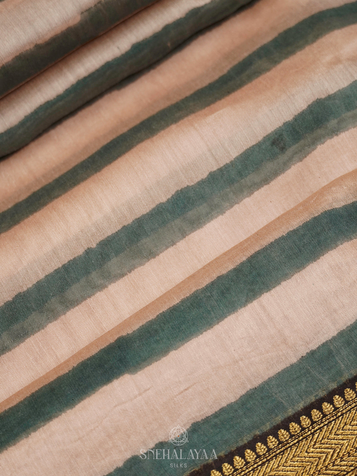 Off White Chanderi Saree