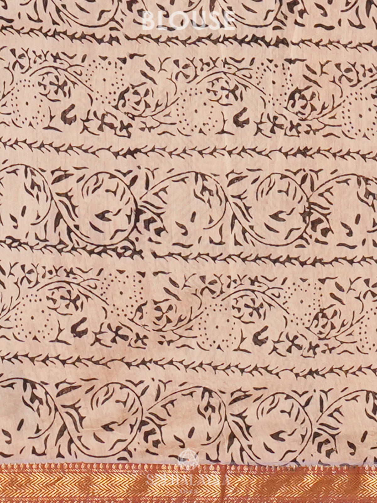 Off White Chanderi Saree