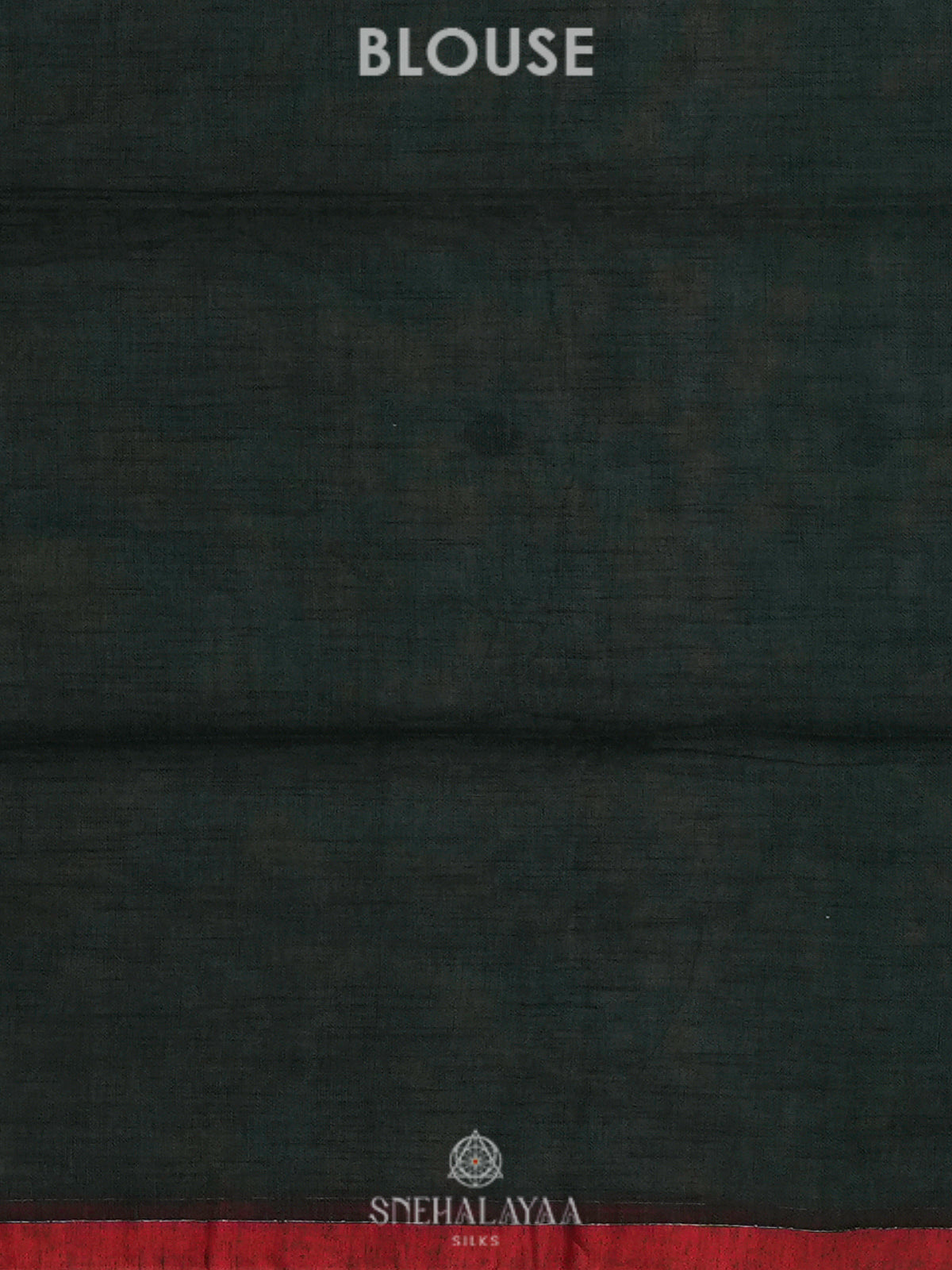 Forest Green Linen Cotton Saree