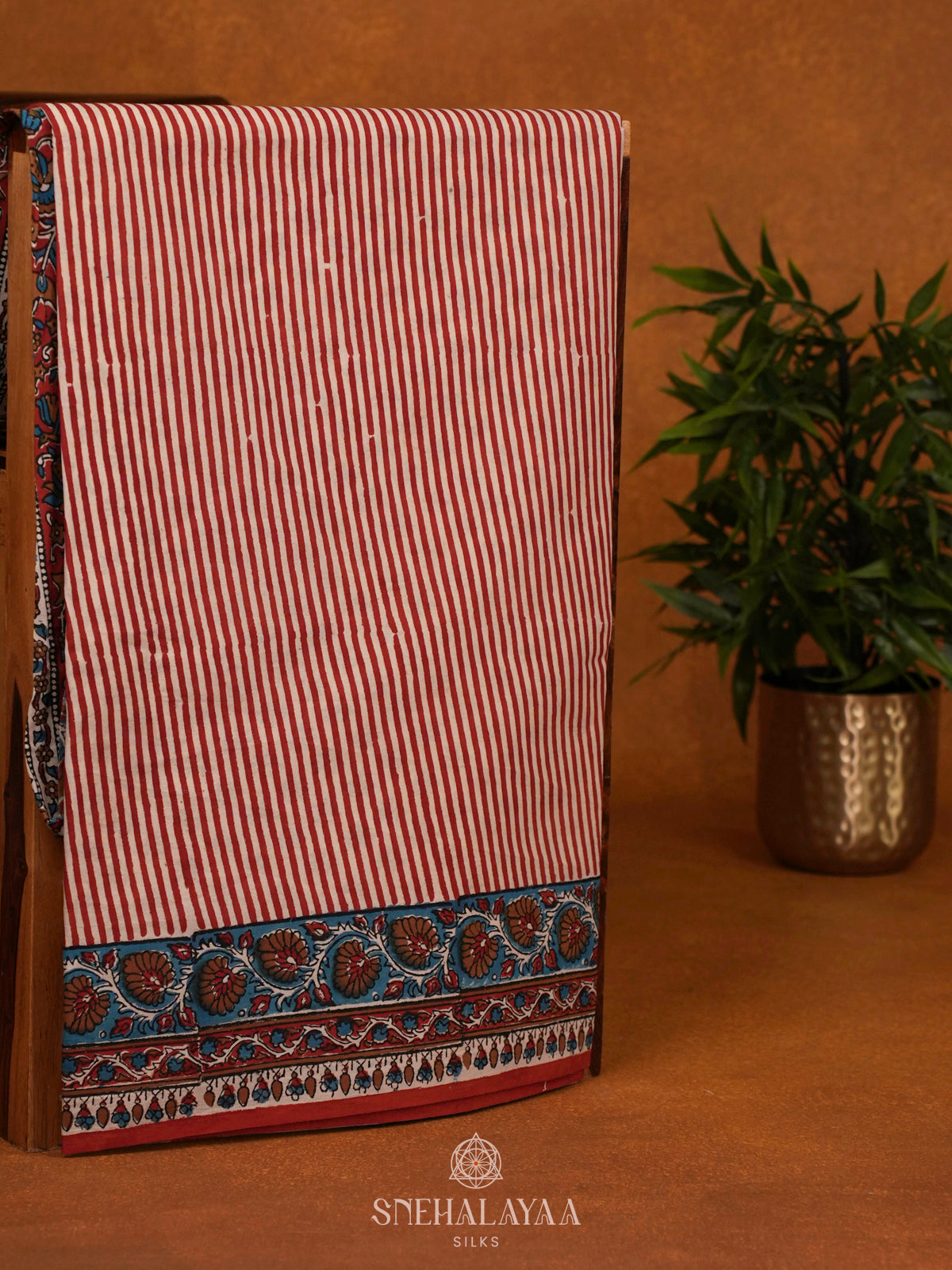 Off White Jaipur Cotton Saree