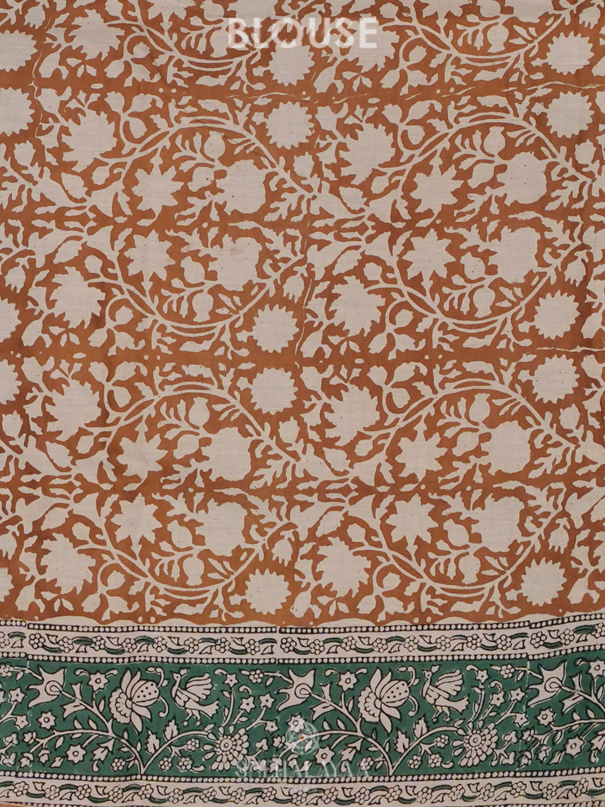 Off White Jaipur Cotton Saree