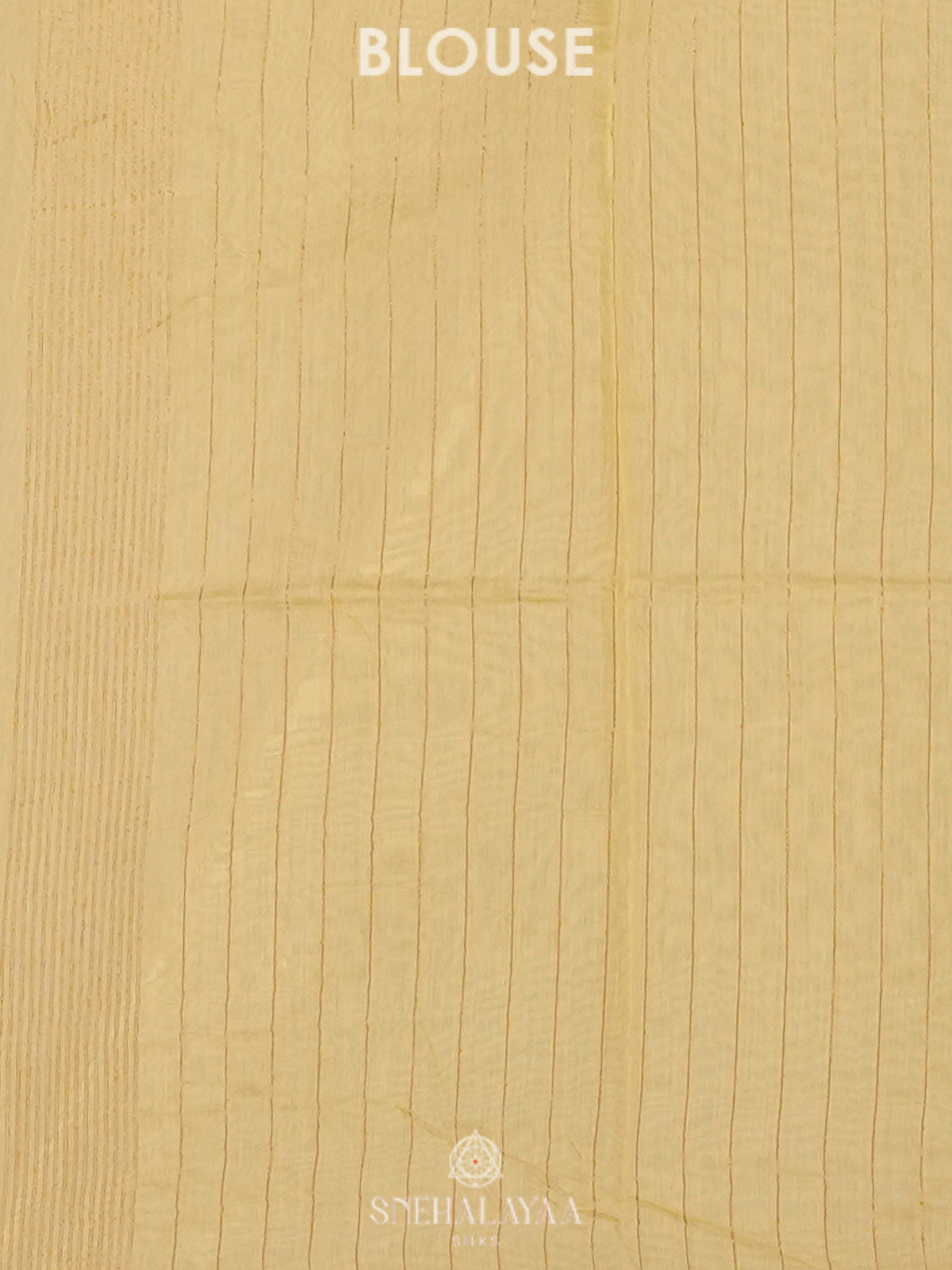 Pale Yellow Munga Cotton Saree