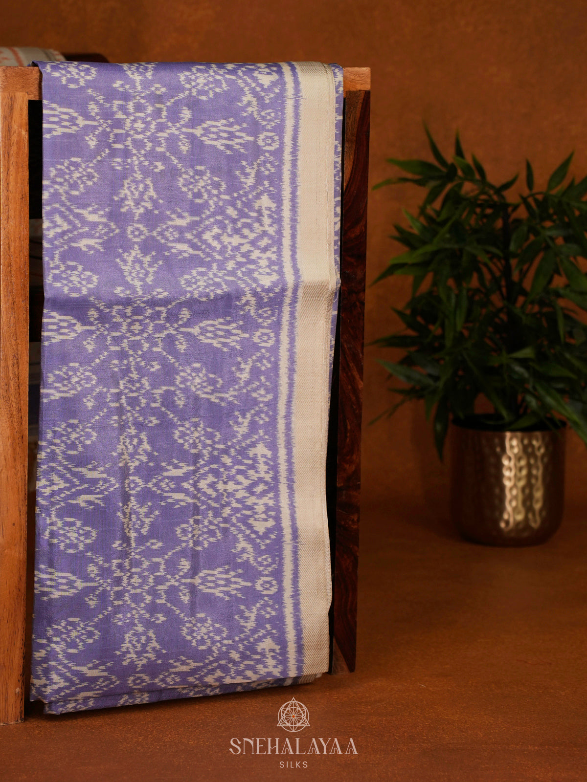 Lavender Dola Saree