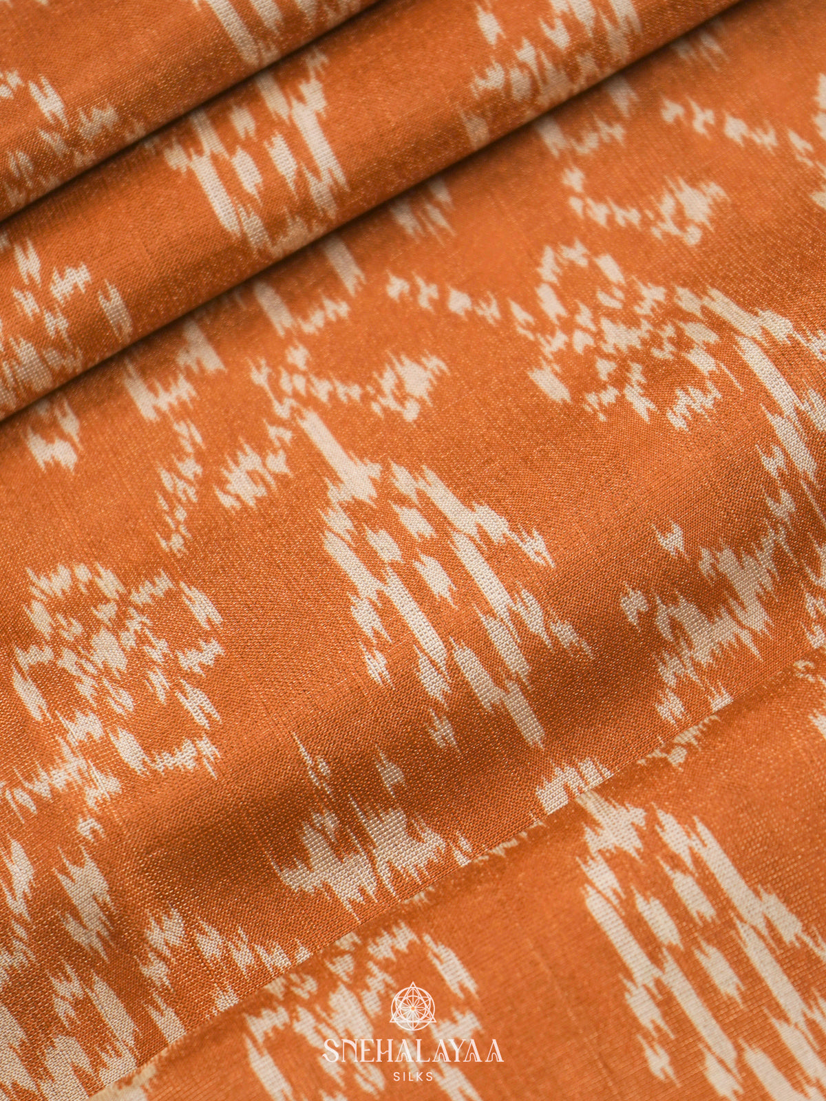 Orange Dola Saree