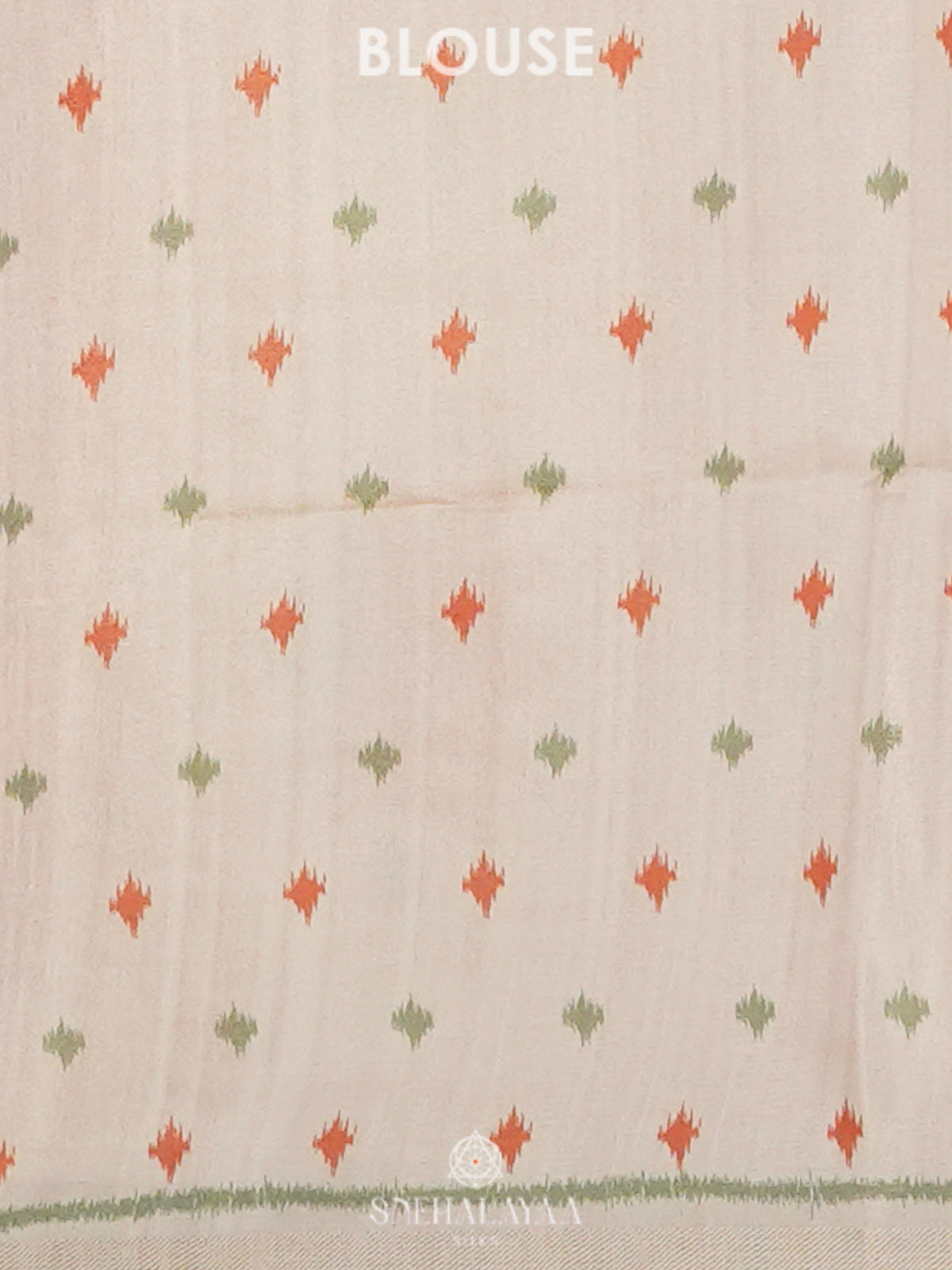 Orange Dola Saree
