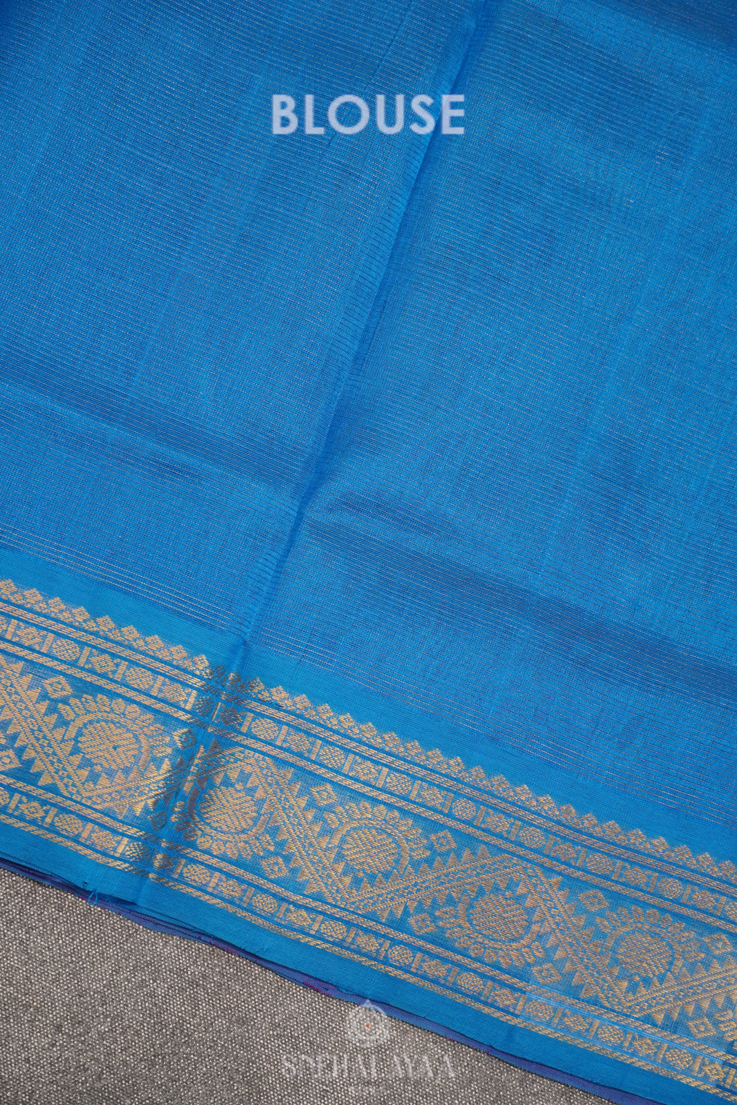Magenta  Vaira Oosi Kanchi Silk Cotton Saree