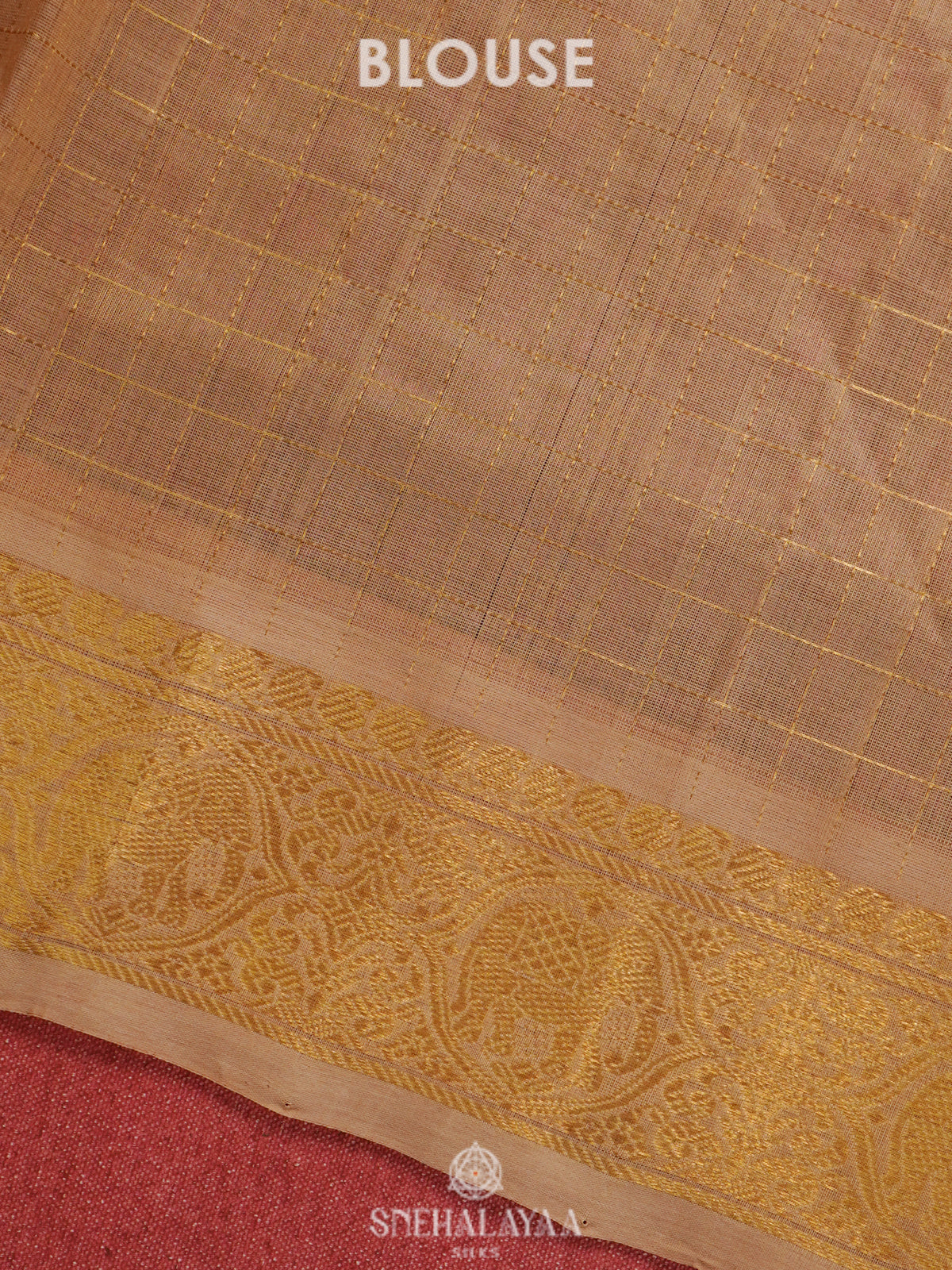 Magenta Pink Kanchi Silk Cotton Saree with 1000 Buttas