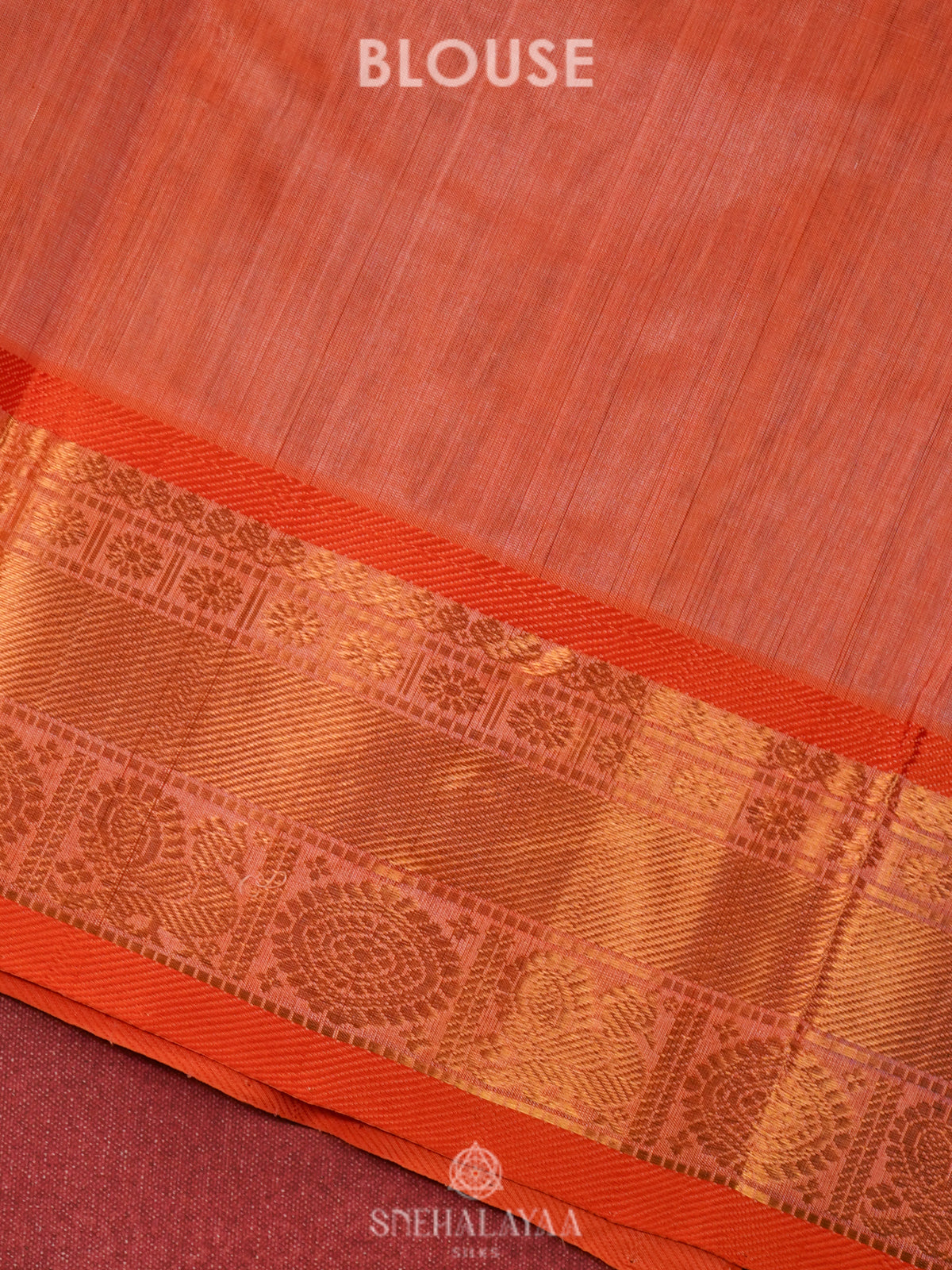 Purple Checked Silk Cotton Saree with Traditional Motifs and Zari Woven Border