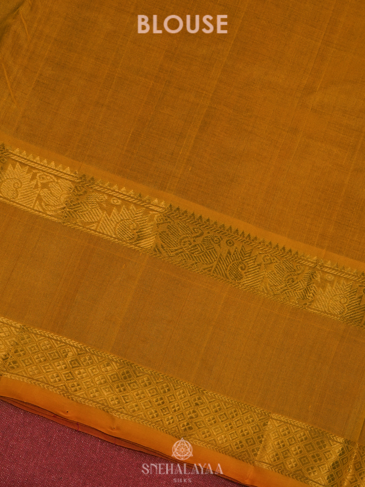 Pink Checked Silk Cotton Saree with Traditional Motifs and Zari Woven Border