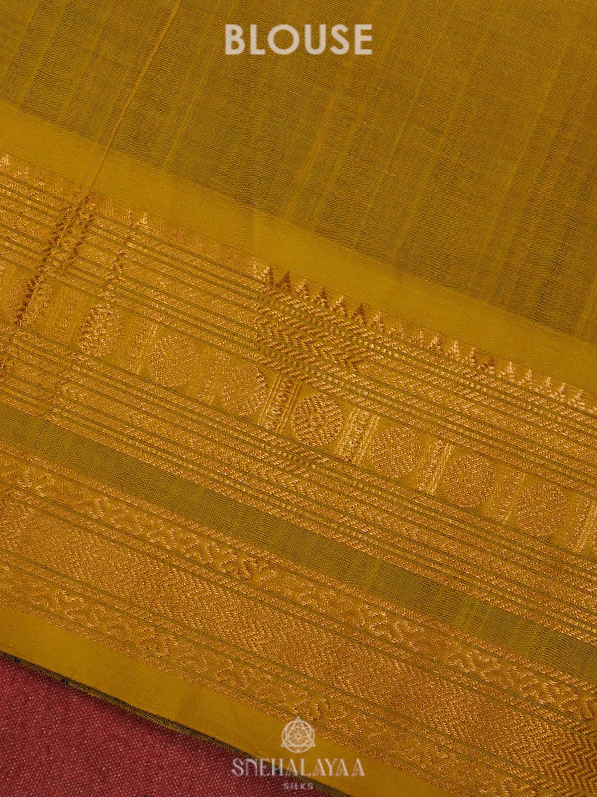 Royal Blue Kanchi Silk Cotton Saree with 1000 Buttas