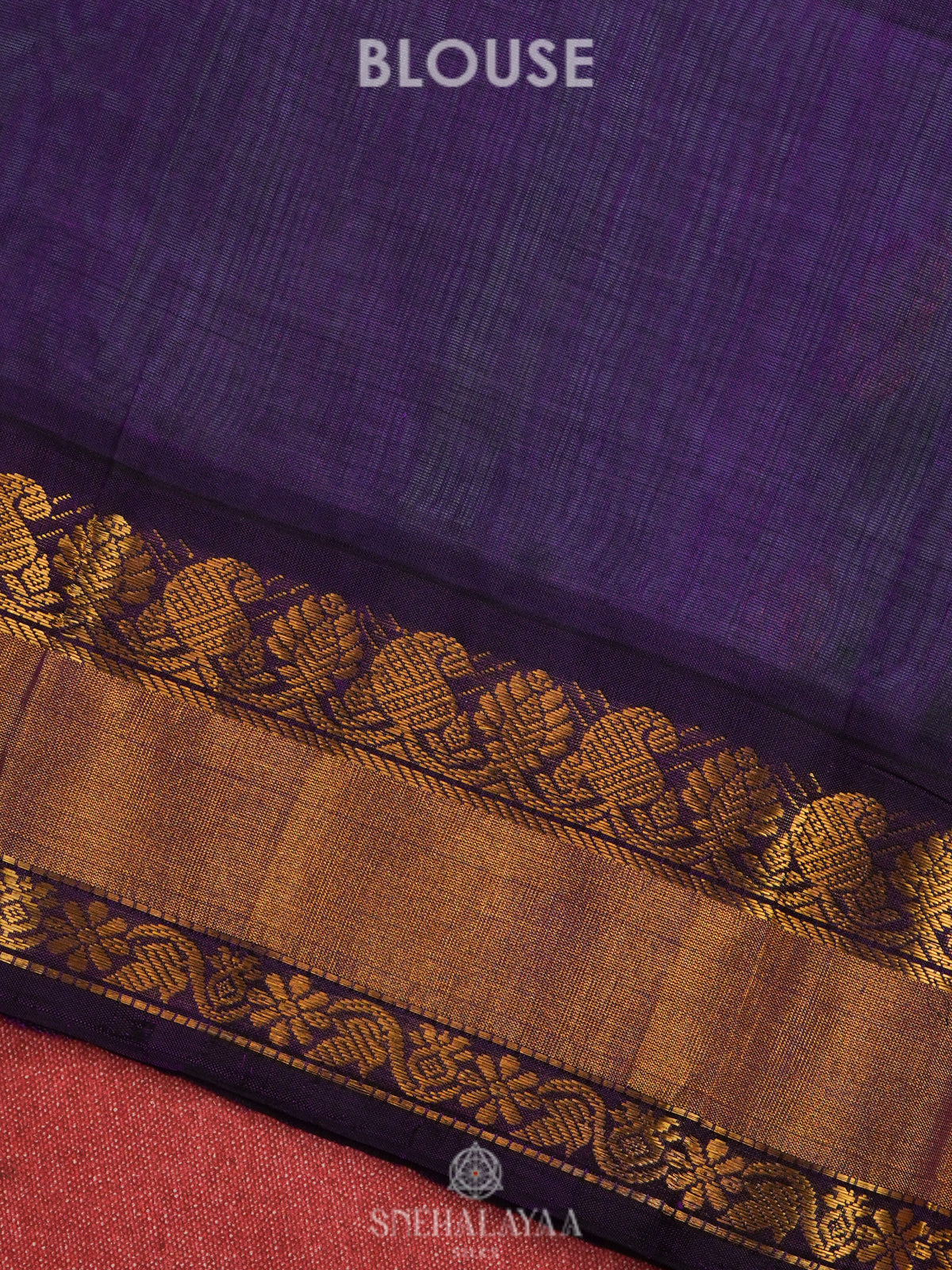 Green Silk Cotton Saree with Zari Woven Buttas and Rich Golden Zari Border