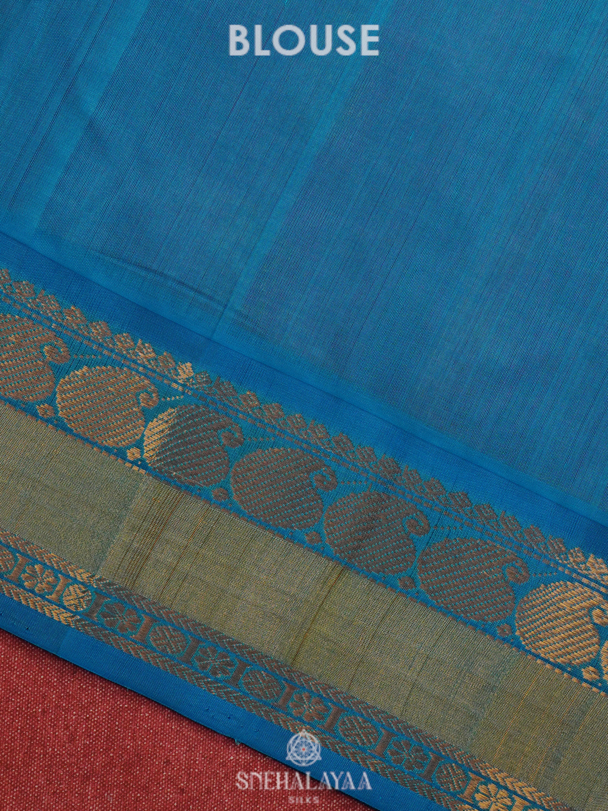 Pink Silk Cotton Saree with Zari Woven Buttas and Rich Golden Zari Border