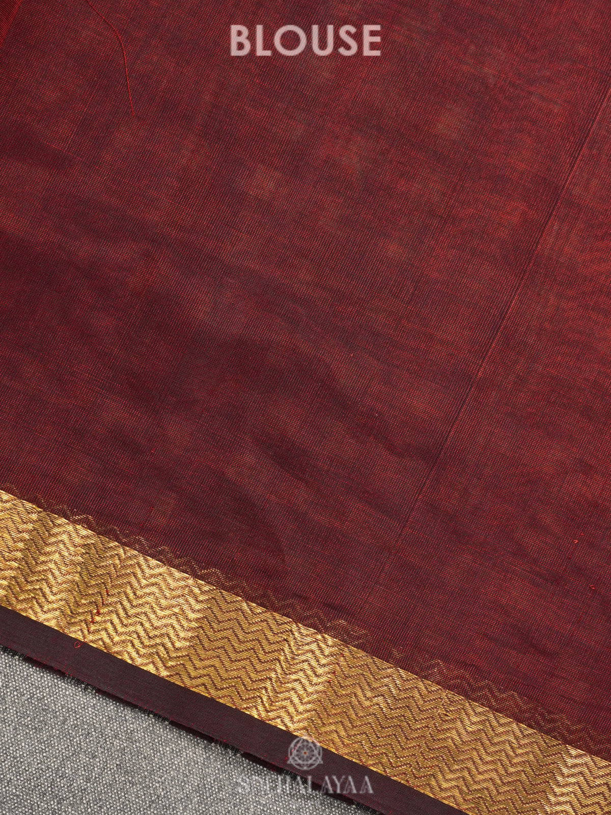 Multicolour Checked Silk Cotton Saree with Paalum Pazhamum Design and Zari Woven Border