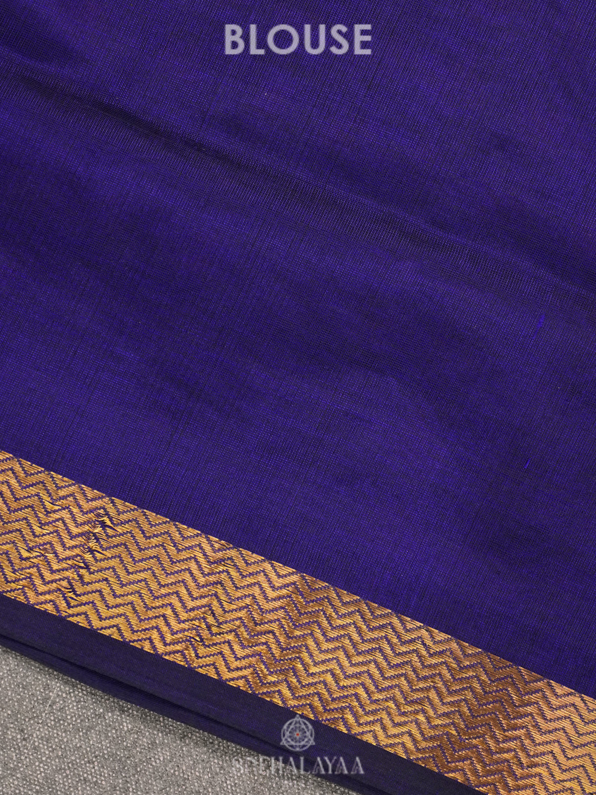 Multicolour Checked Silk Cotton Saree with Paalum Pazhamum Design and Zari Woven Border