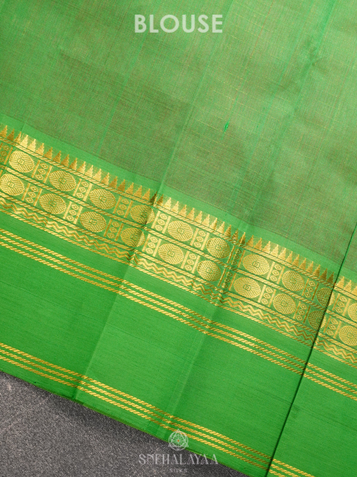 Pink Kanchi Silk Cotton Saree with Zari Checks