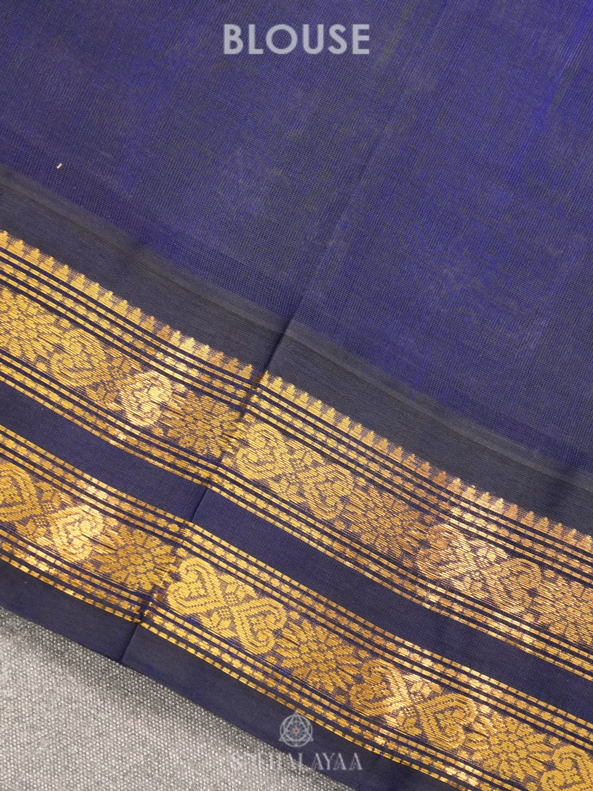 Multicolour Checked Silk Cotton Saree with Paalum Pazhamum Design and Zari Woven Border