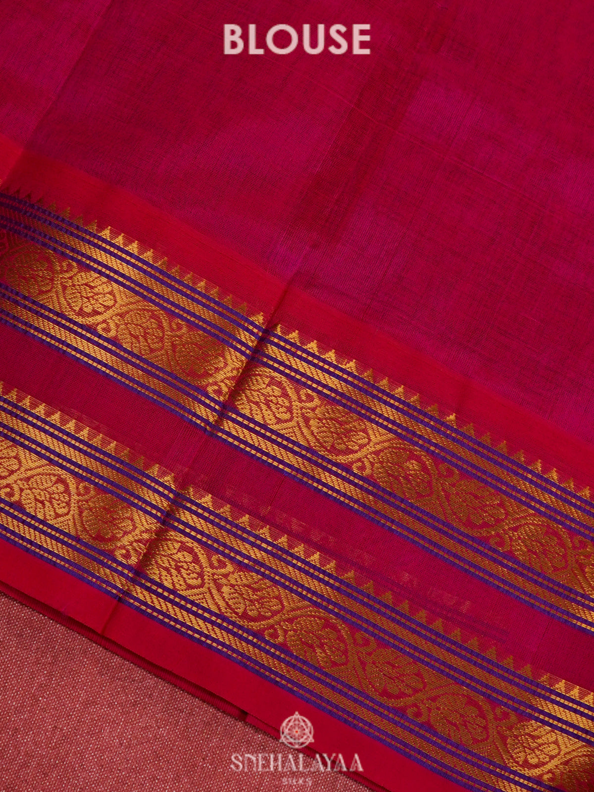 Emerald Green Kanchi Silk Cotton Saree with 1000 Buttas