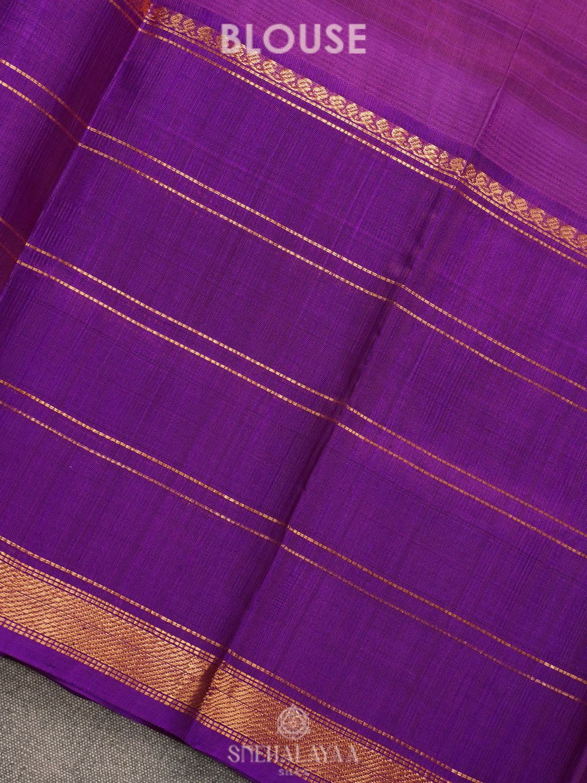 Golden Beige Kanchi Silk Cotton Saree with Zari Checks
