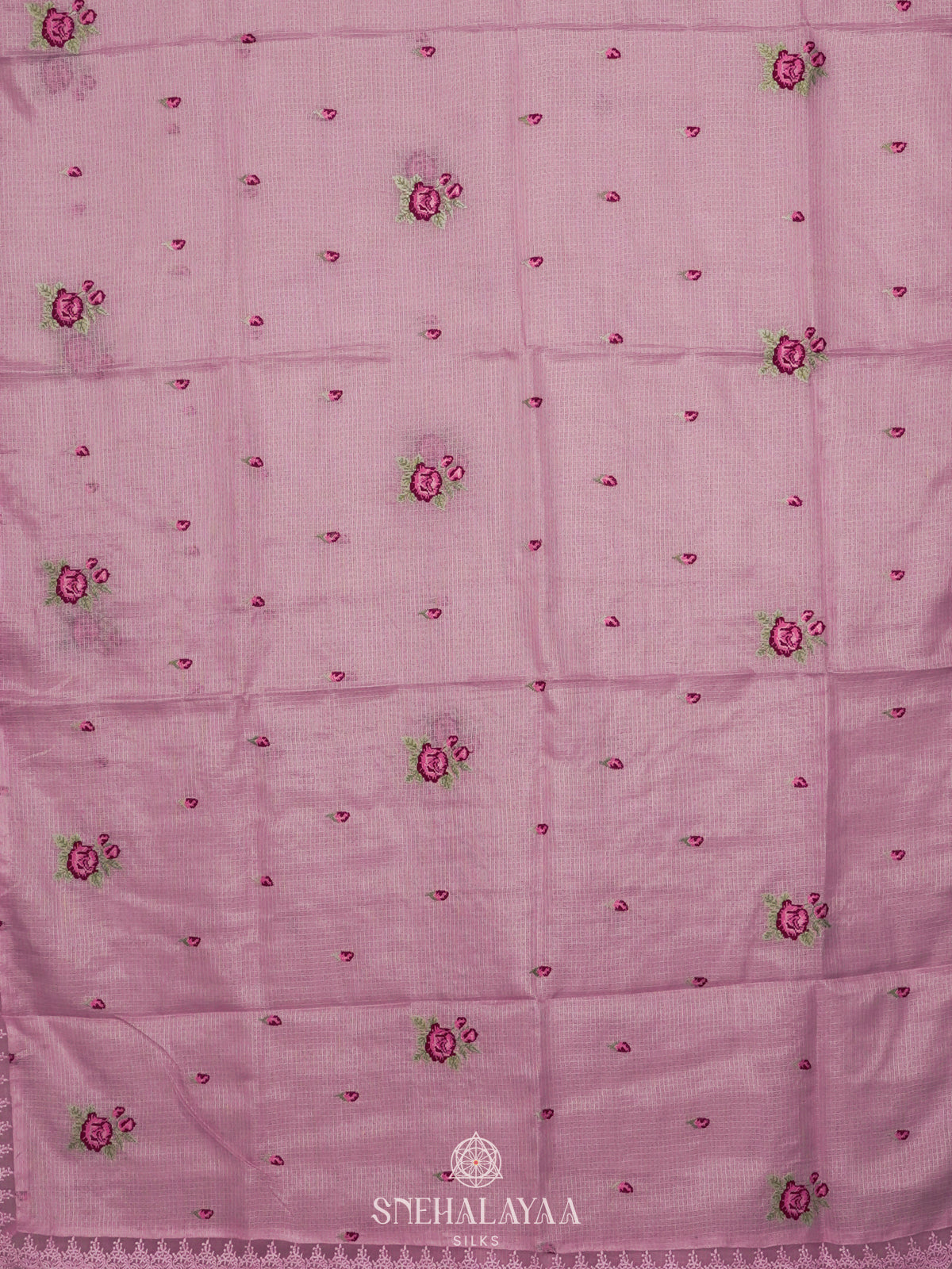 Lilac Kota Saree