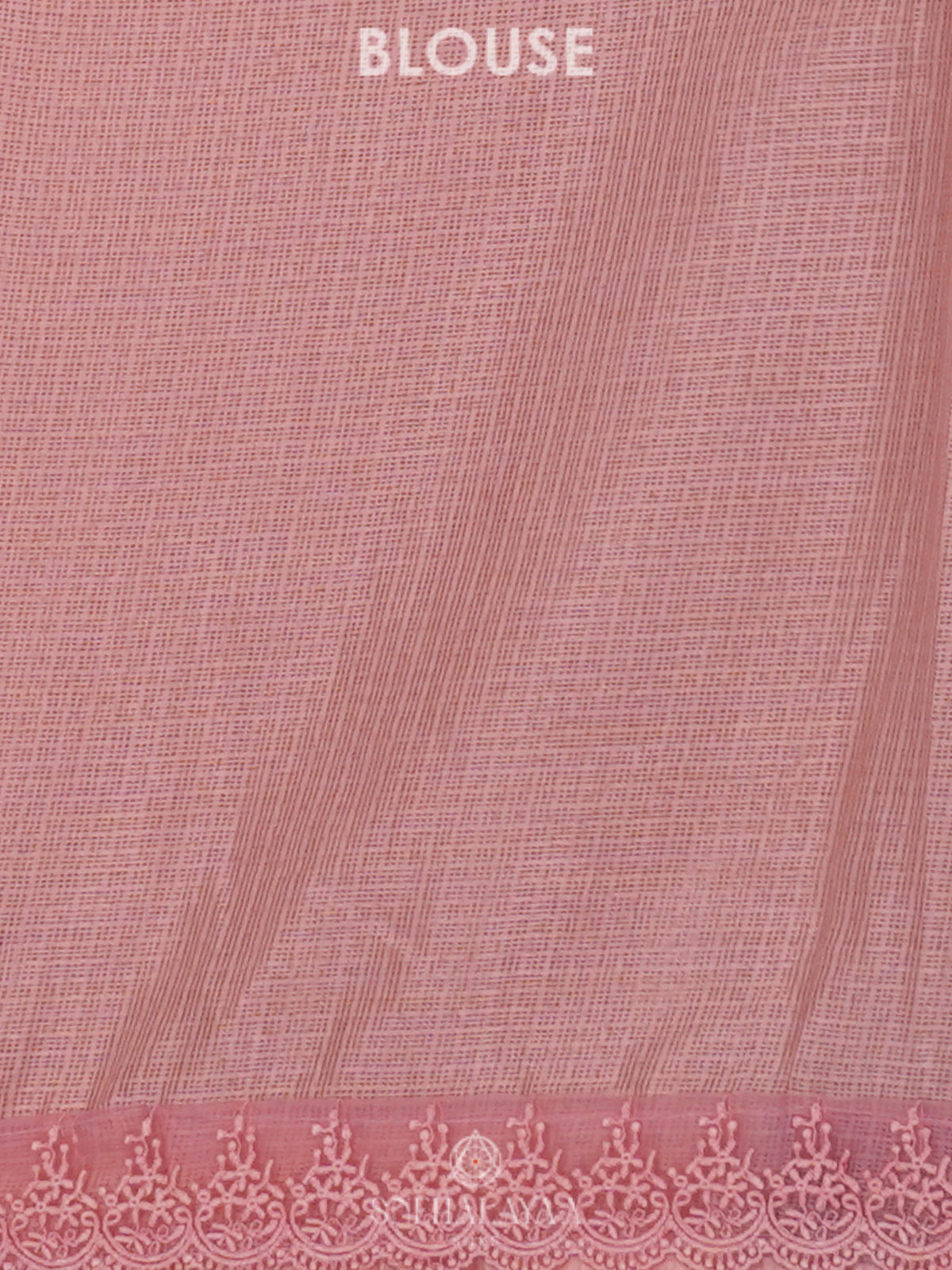 Peach Kota Saree