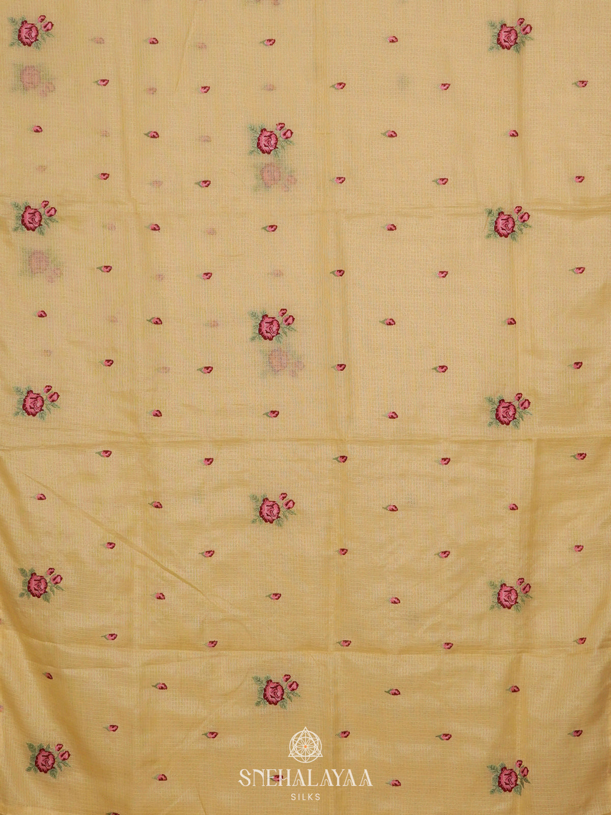 Yellow Kota Saree