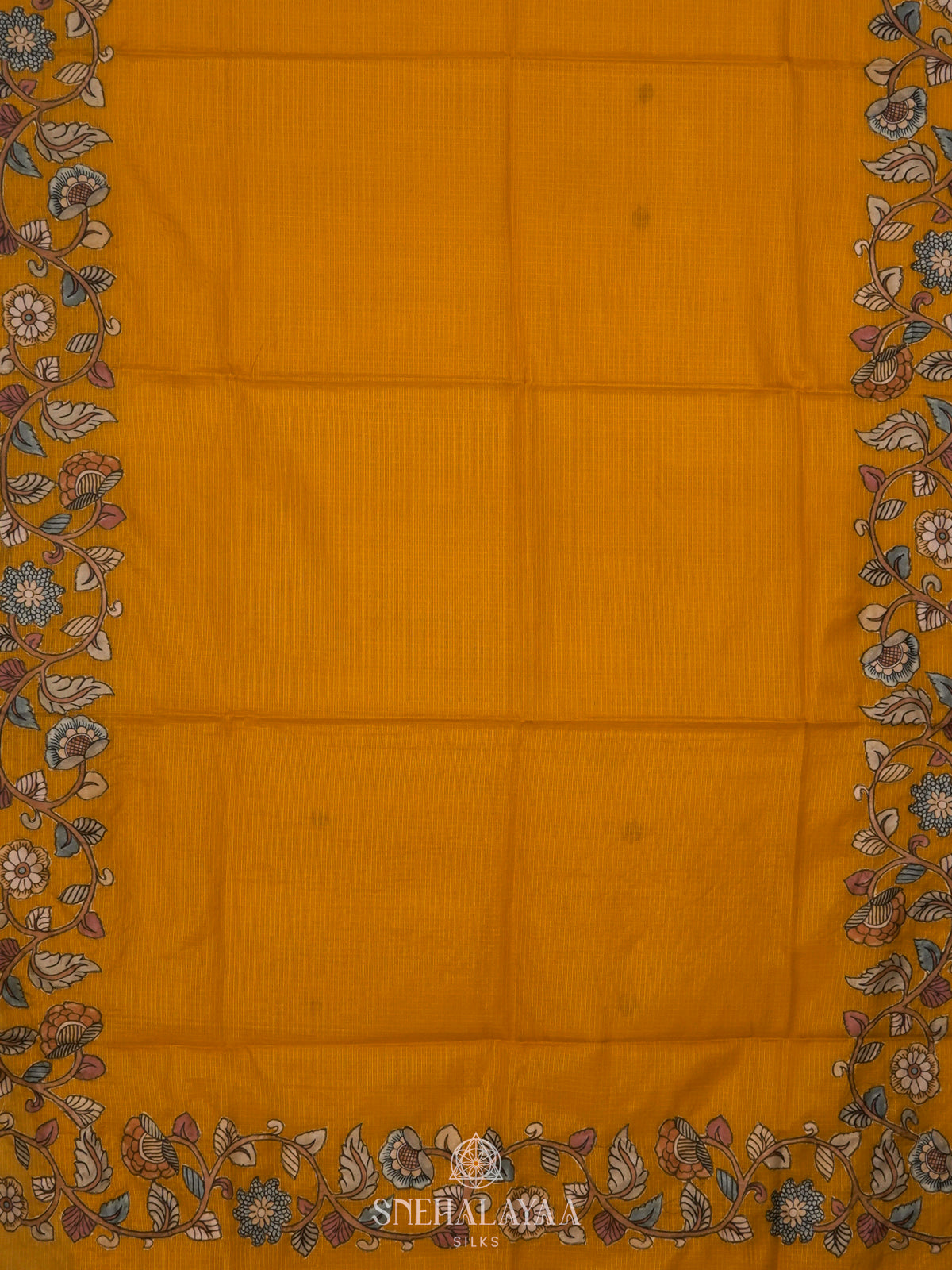 Orange Kota Saree