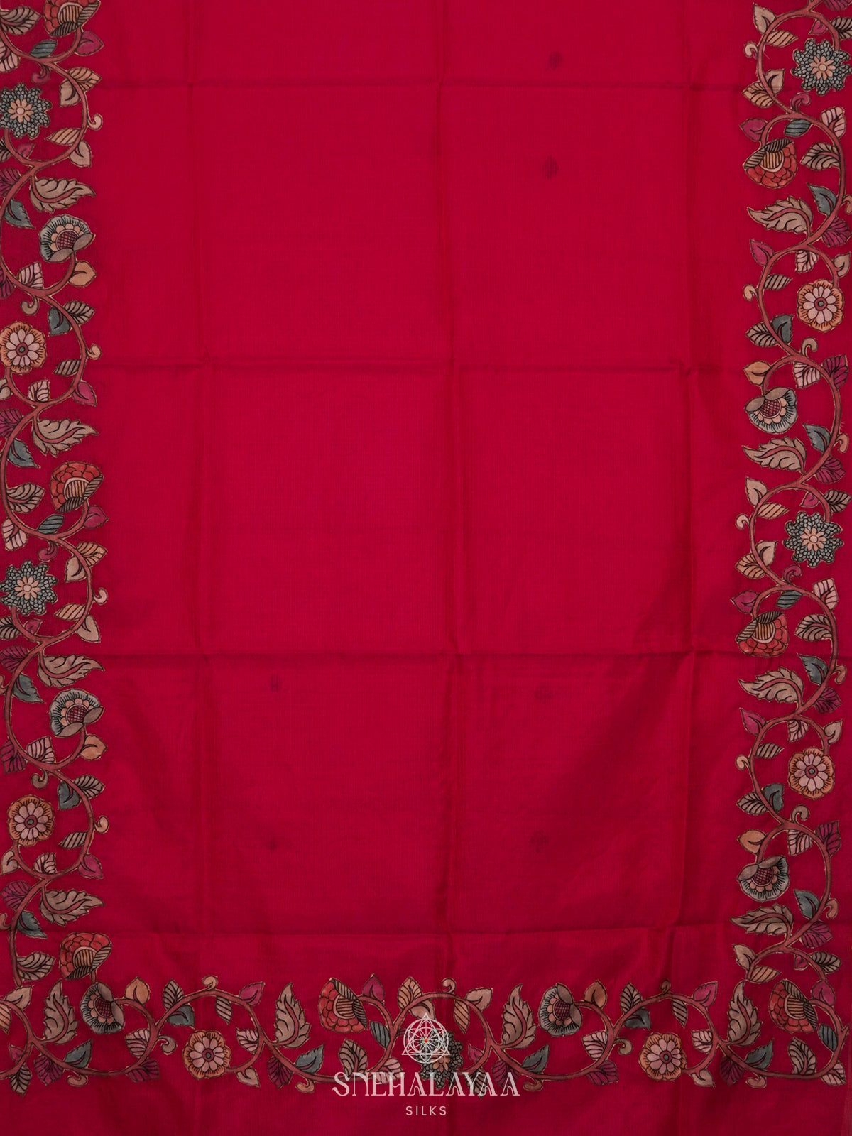 Ruby Red Kota Saree