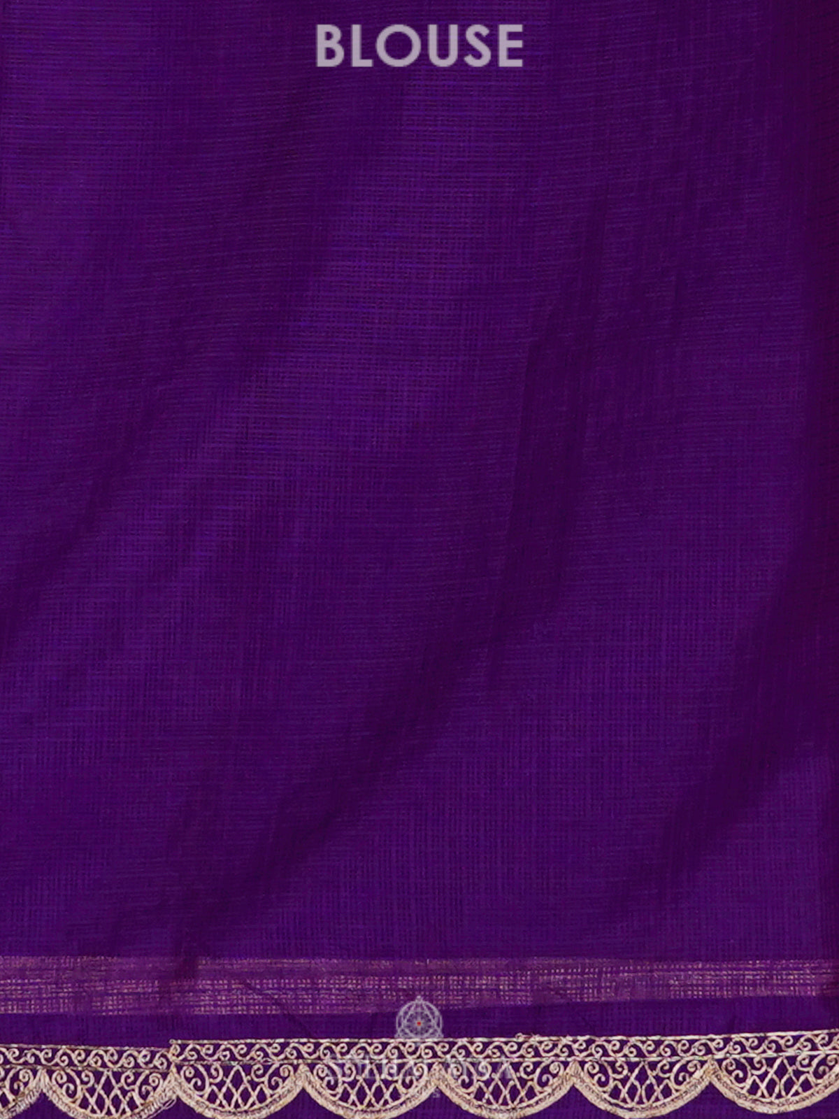 Purple Kota Saree