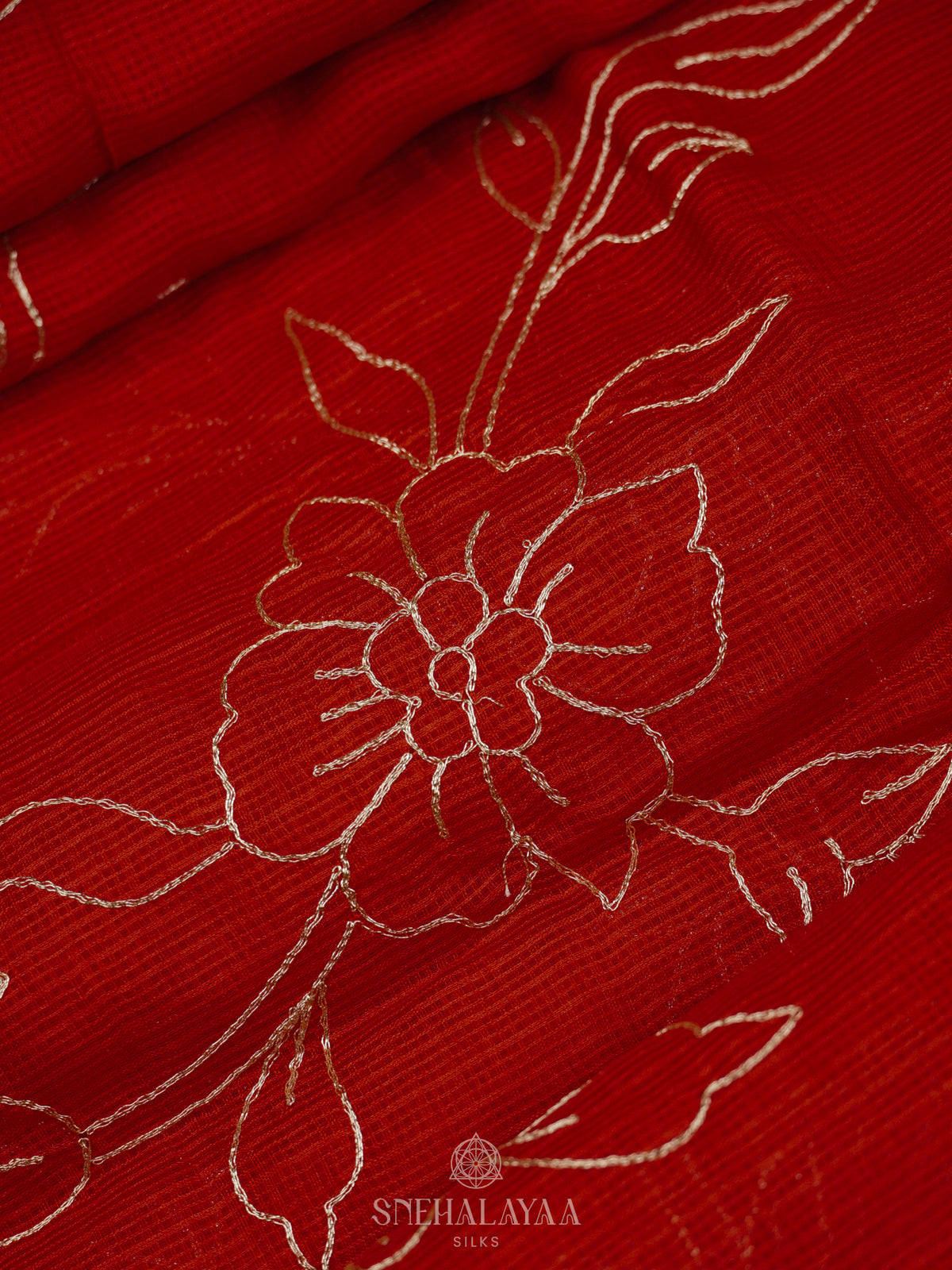 Red Kota Saree