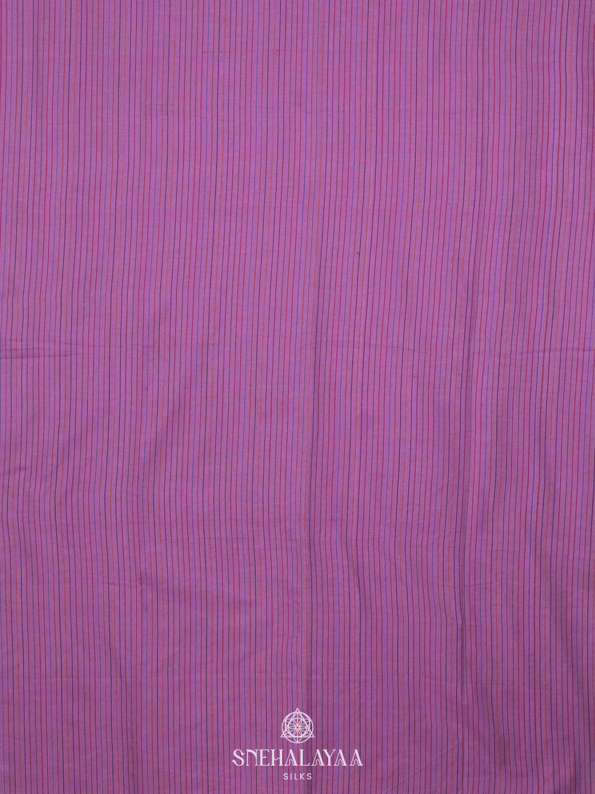 Lavender Mul Cotton Saree