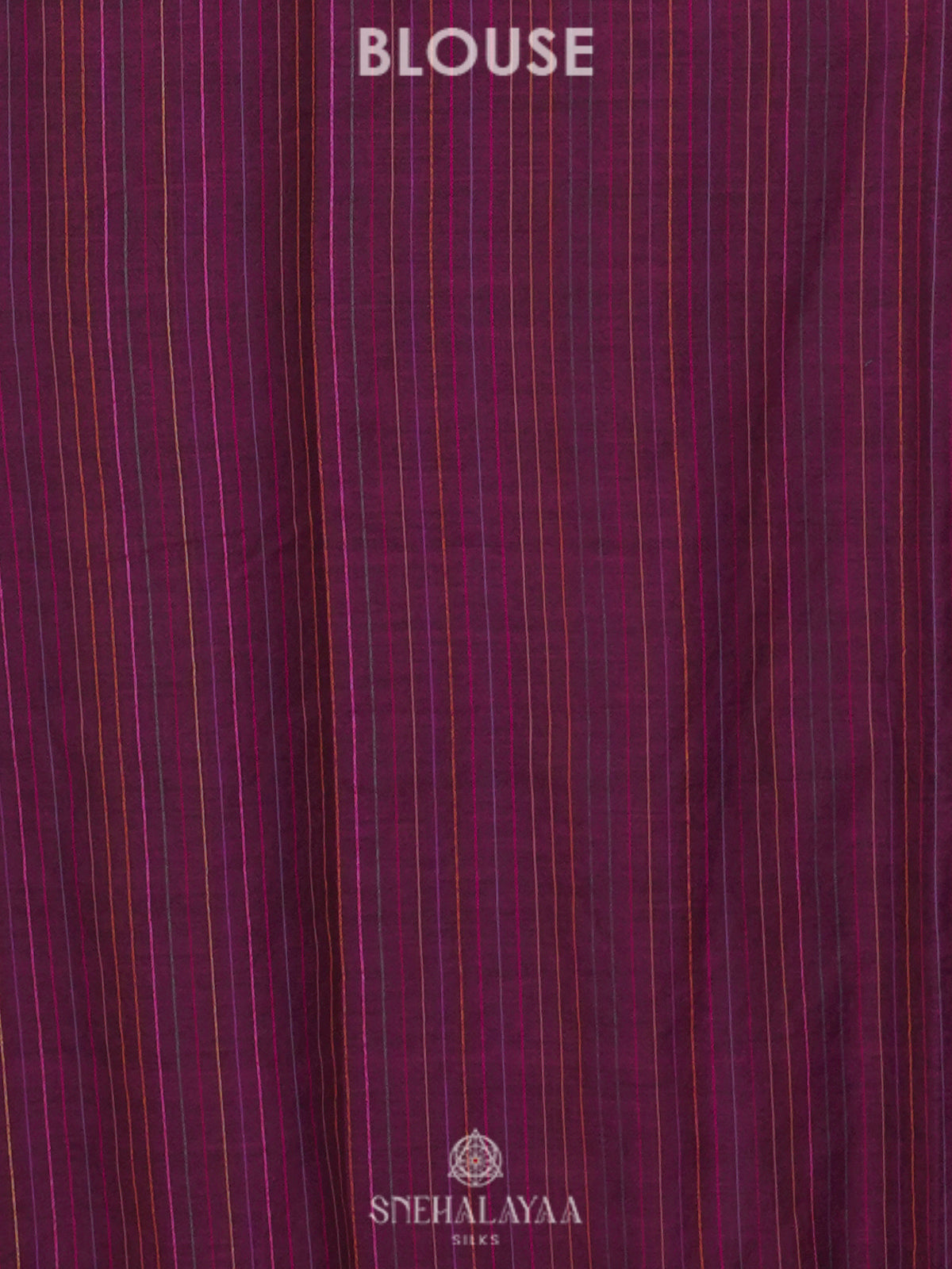 Magenta Mul Cotton Saree