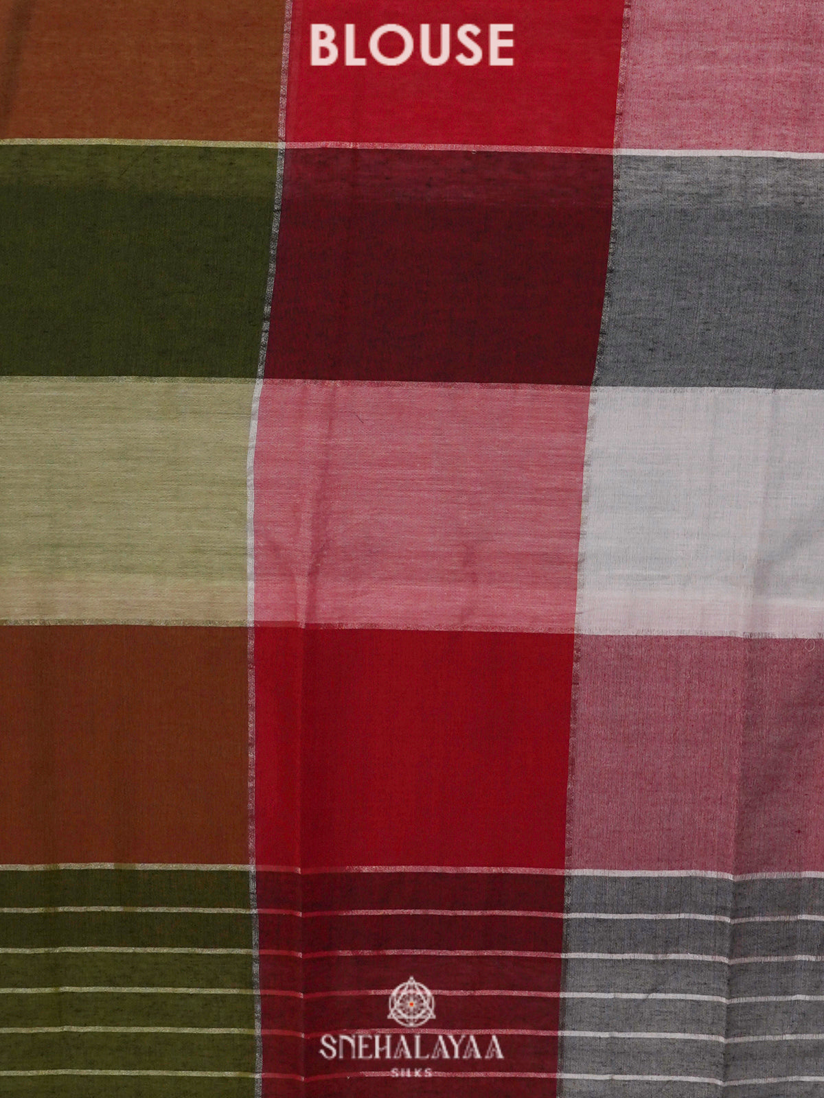 Multicolour Mul Cotton Saree