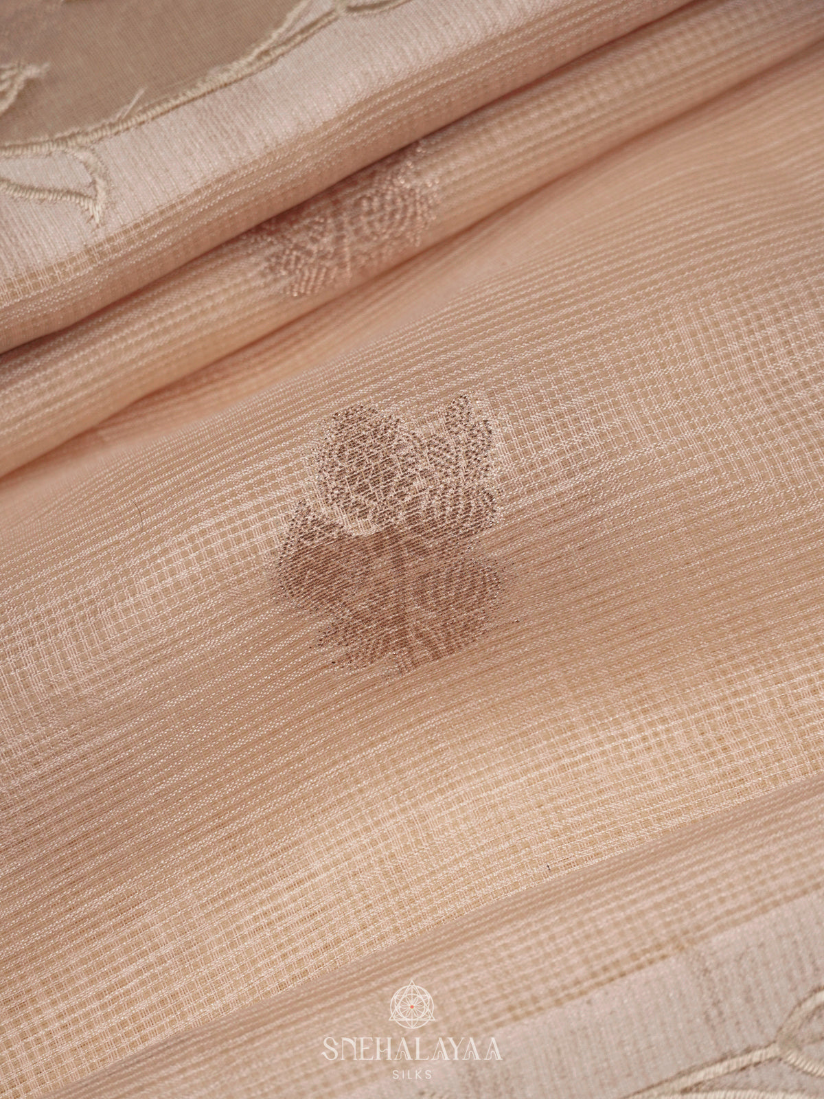 Cream Kota Saree