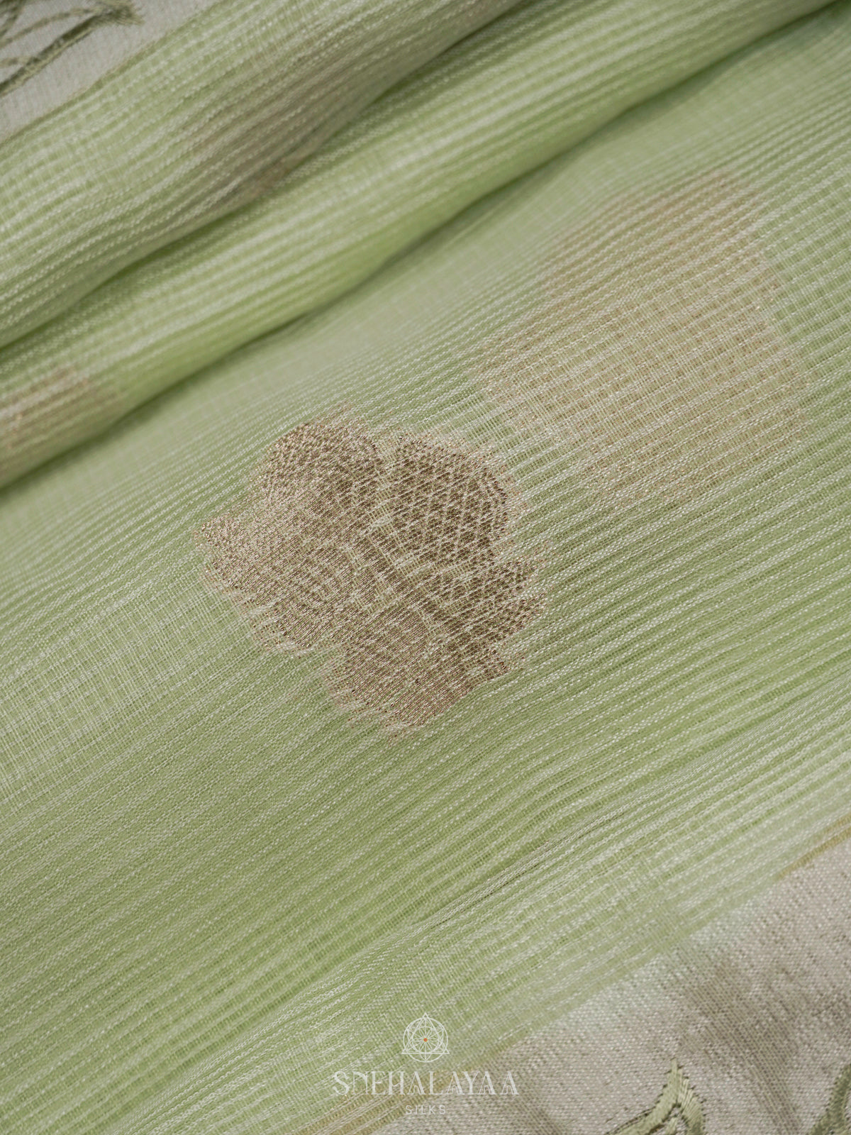 Pista Green Kota Saree